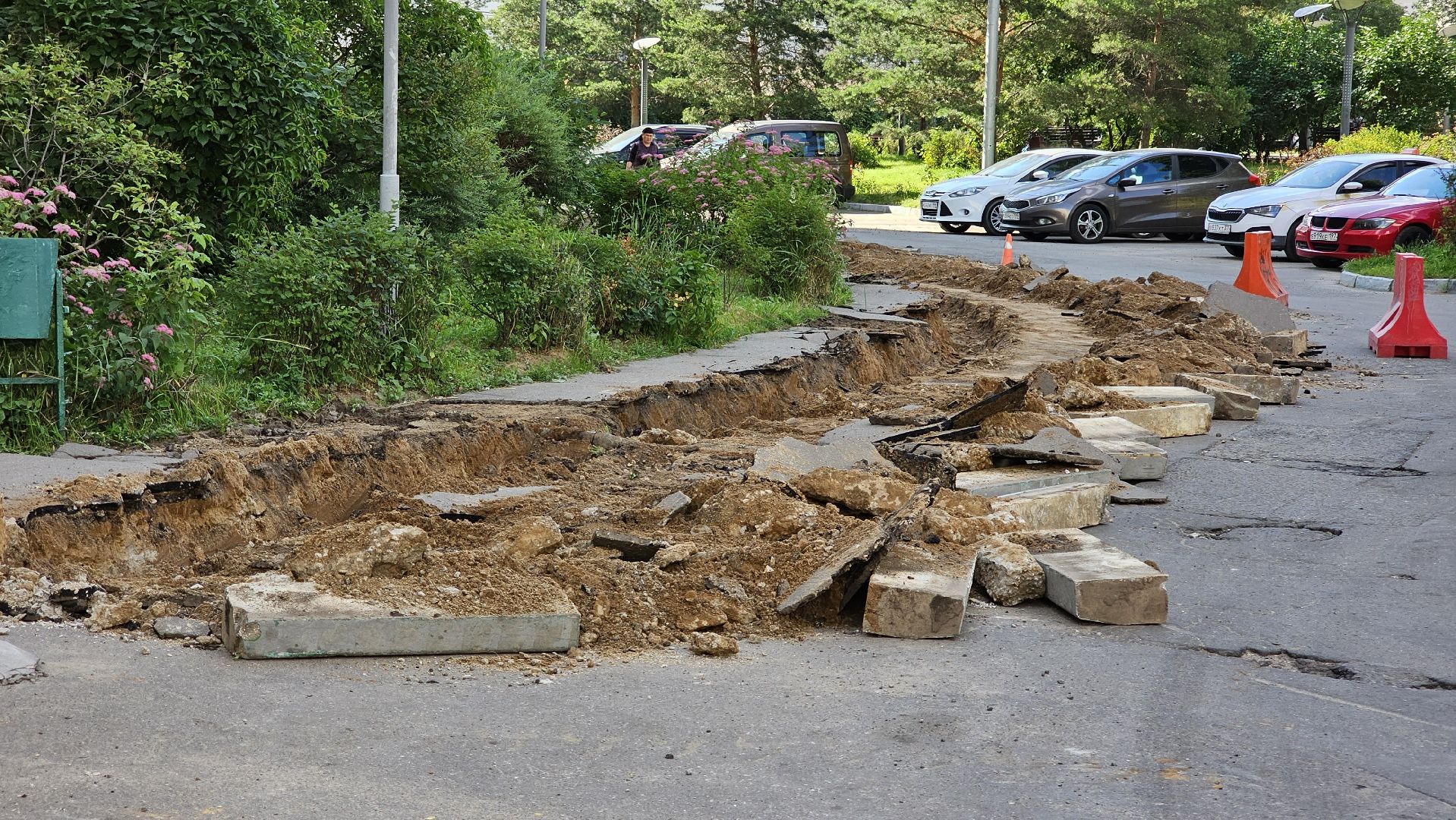 благоустройство дворов, Котельники
