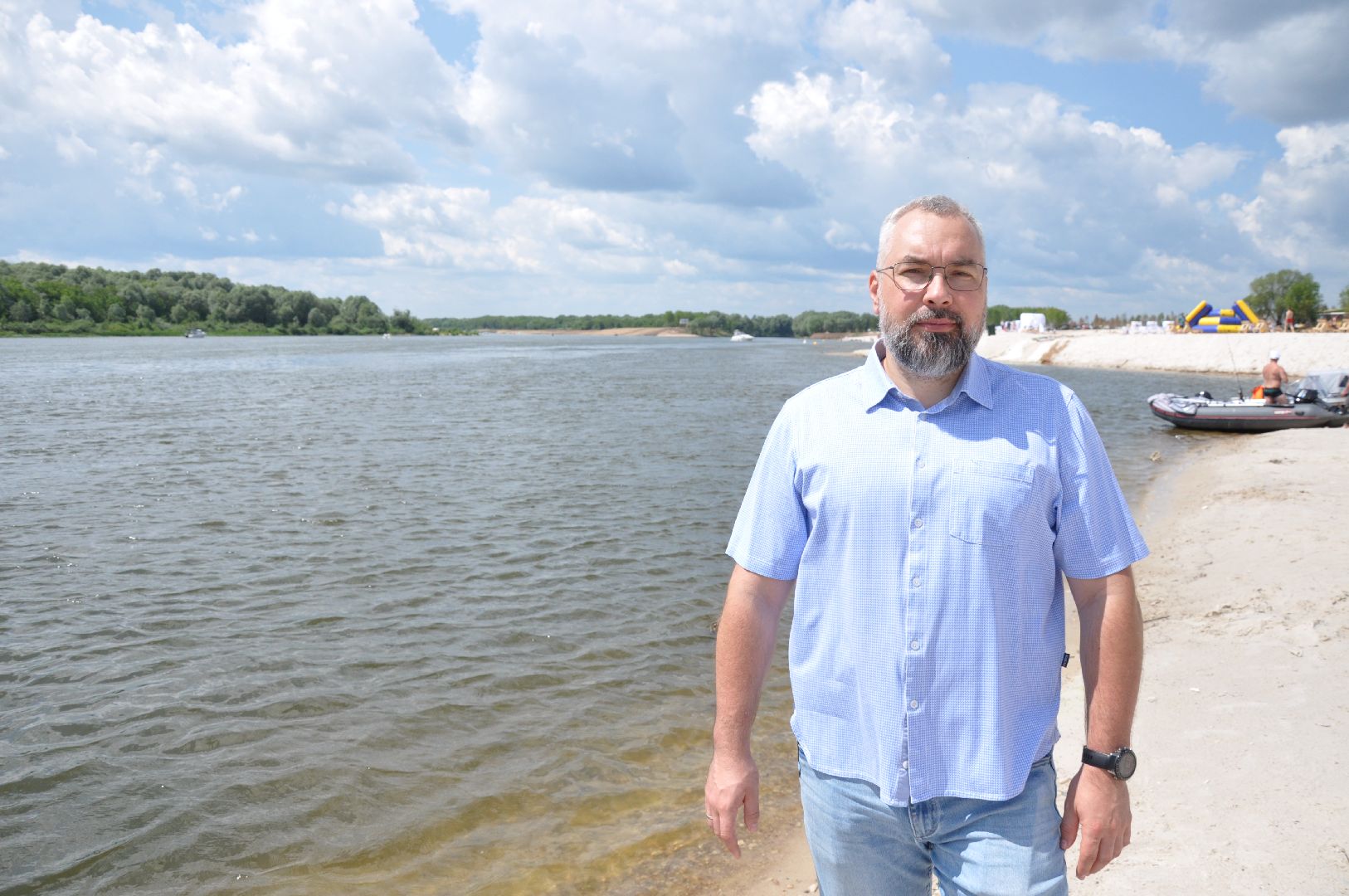 пляж, серпухов, экология, отдых, река, ока,