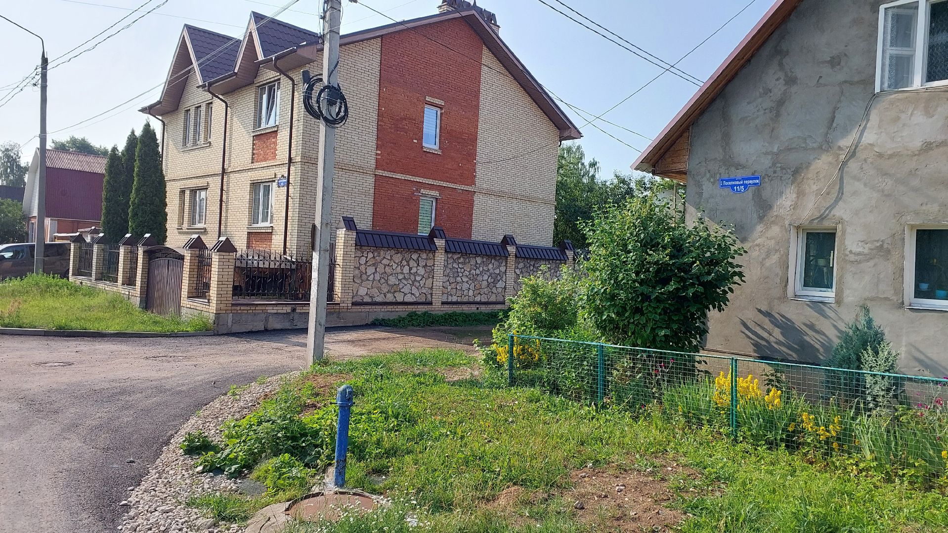 строительство дорог, серпухов, 2-й поселковый переулок, новый асфальт, дороги,