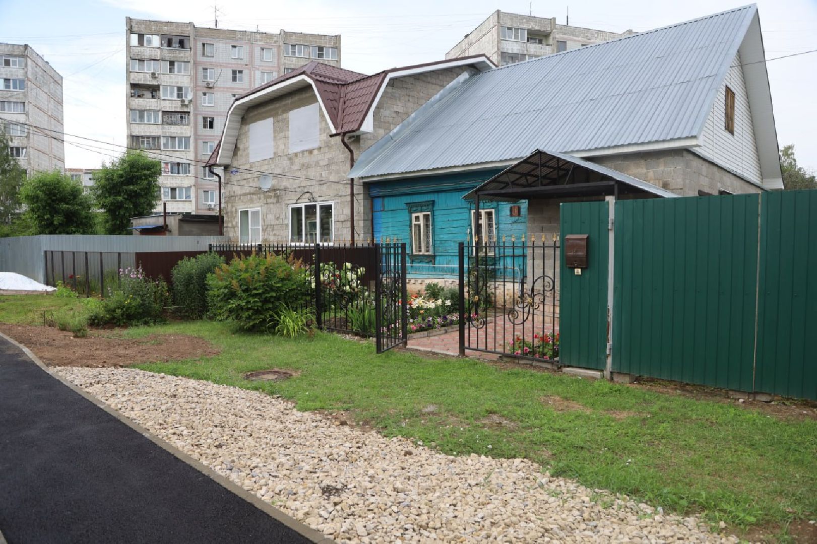 строительство дорог, серпухов, 2-й поселковый переулок, новый асфальт, дороги,