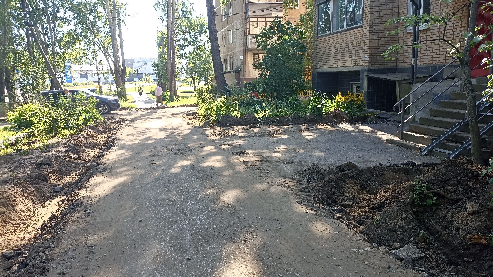 Серпухов, Подмосковье, благоустройство, ремонт дворовой территории, губернатор