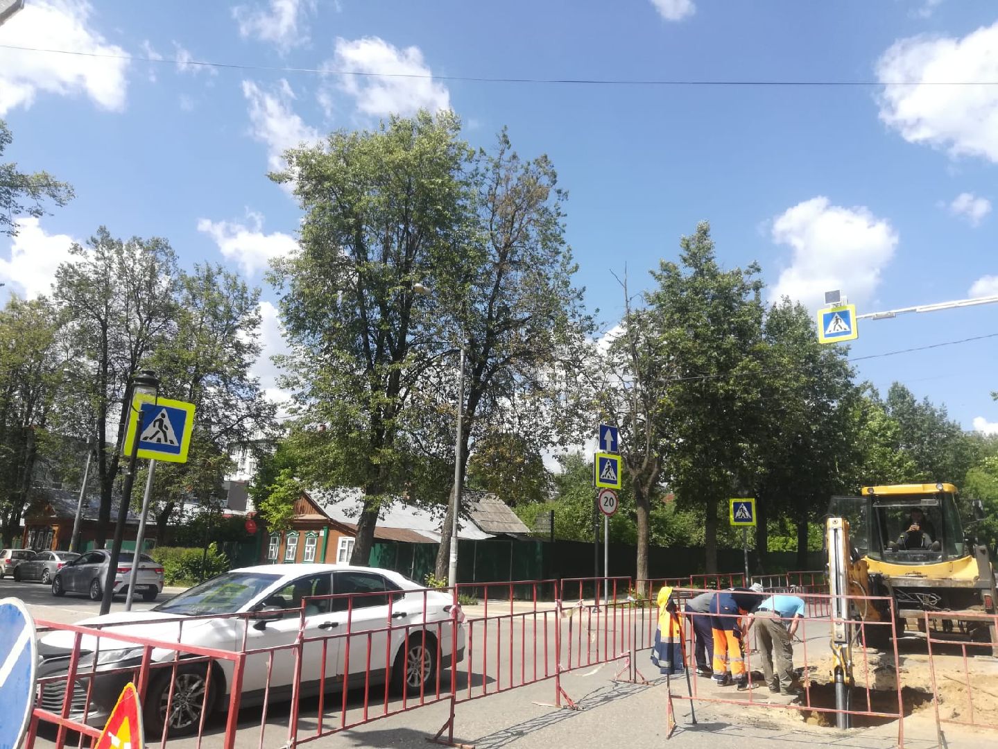 Звенигород, благоустройство, Звенигородская ремонтно-эксплуатационная бригада, ремонт водостока