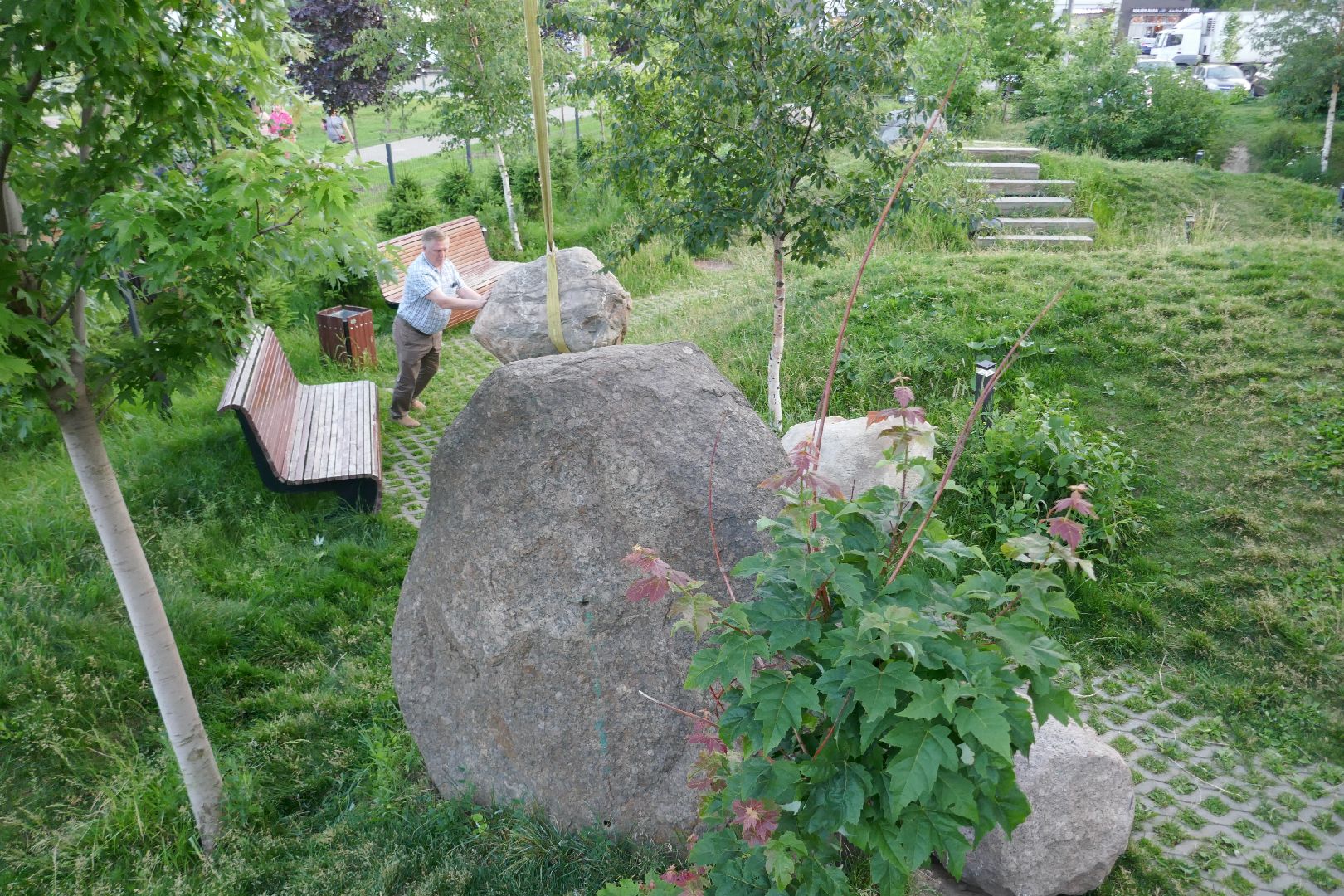 Подольск, сад камней, ленинград, блокада, исполин
