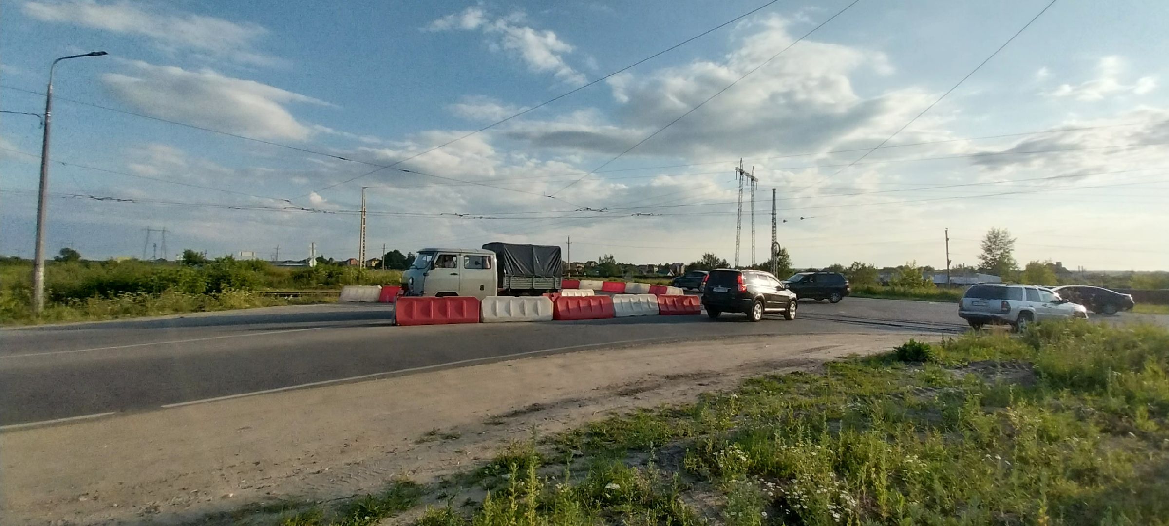 Коломна, ремонт дорог, переезд