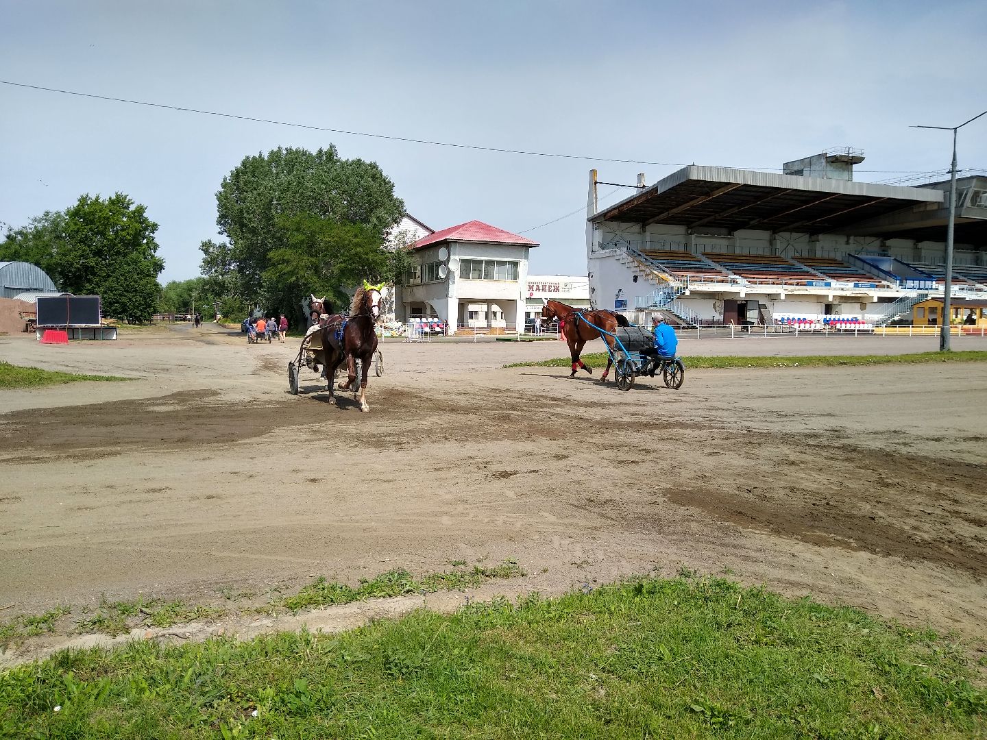 Раменское, спорт, новые конюшни на Раменском ипподроме