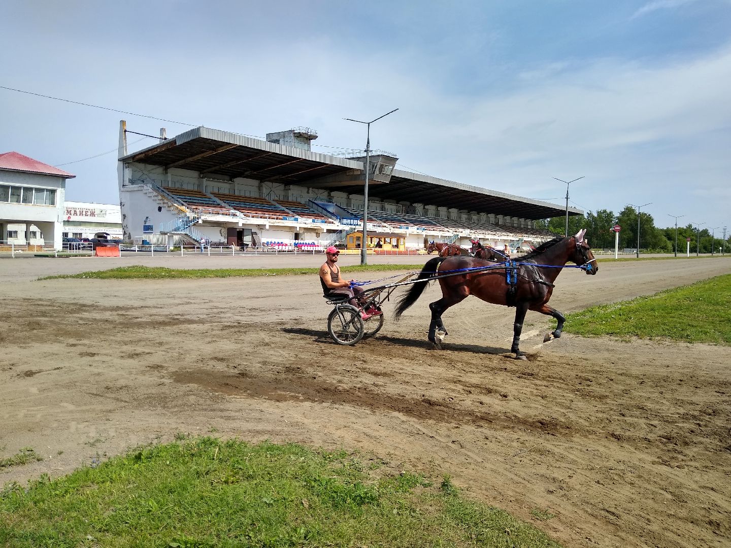 Раменское, спорт, новые конюшни на Раменском ипподроме