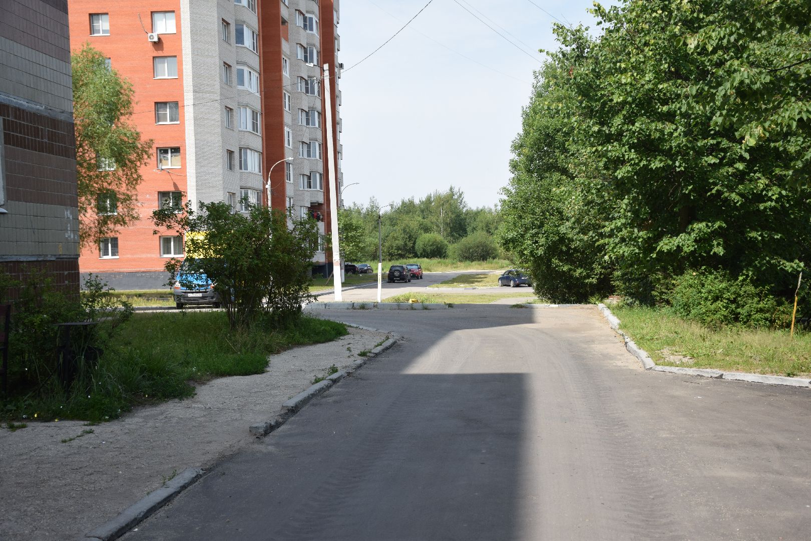 Электрогорск, городской округ Электрогорск, дворы, благоустройство, люди, асфальт