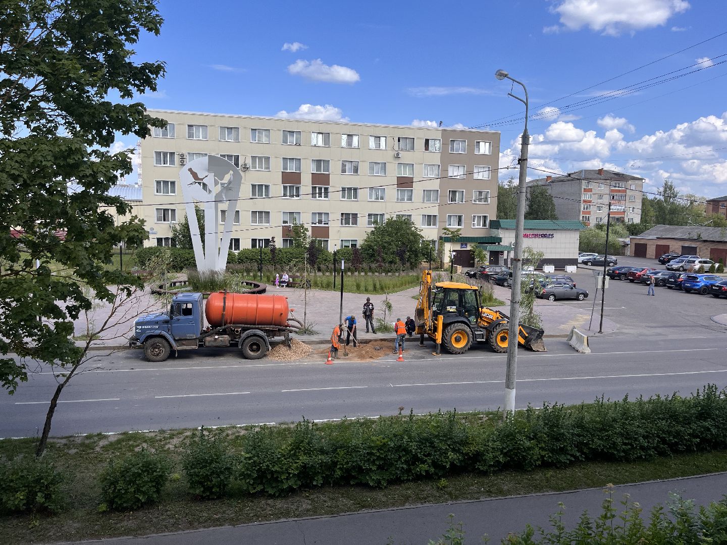 Шаховская, ремонт, мпкх, благоустройство