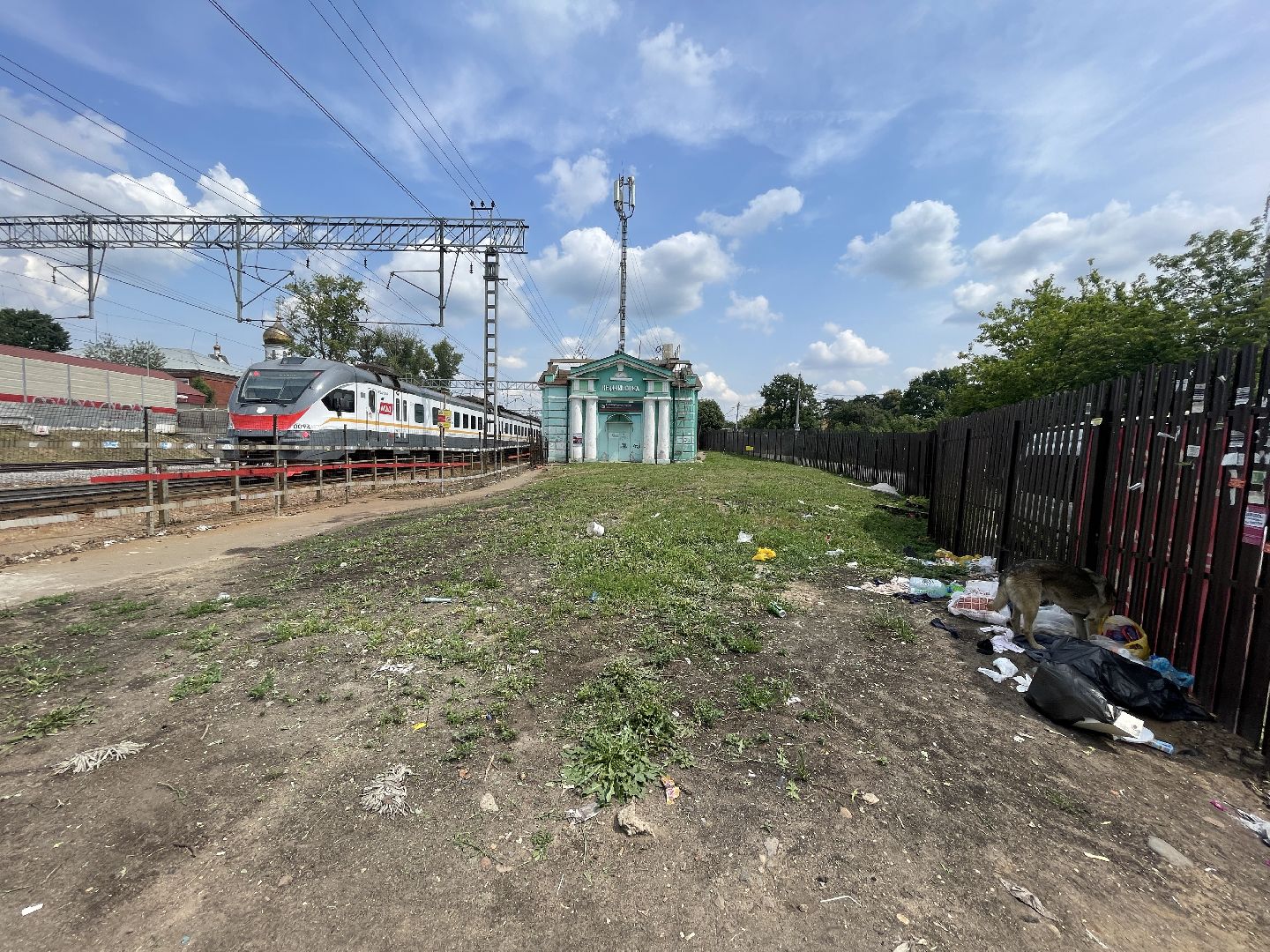 Одинцово, Немчиновка, РЖД, Рузский региональный оператор, мусор, станция, МЦД,