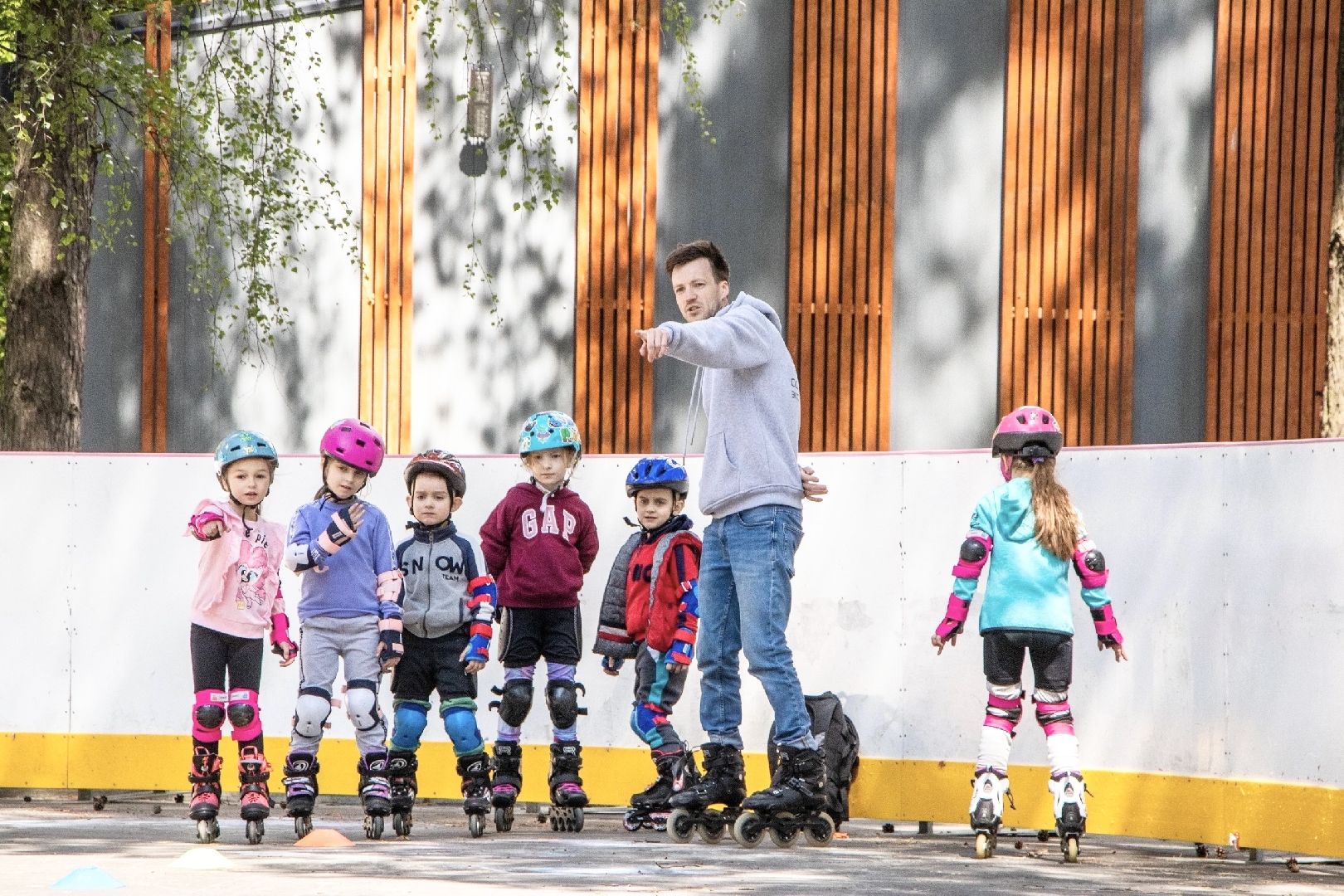 Домодедово, экстрим школа, ролики, тренировка, занятие, обучение