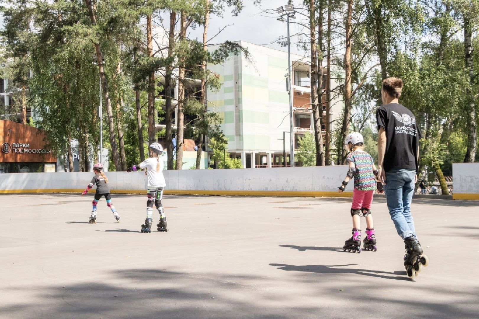 Домодедово, экстрим школа, ролики, тренировка, занятие, обучение