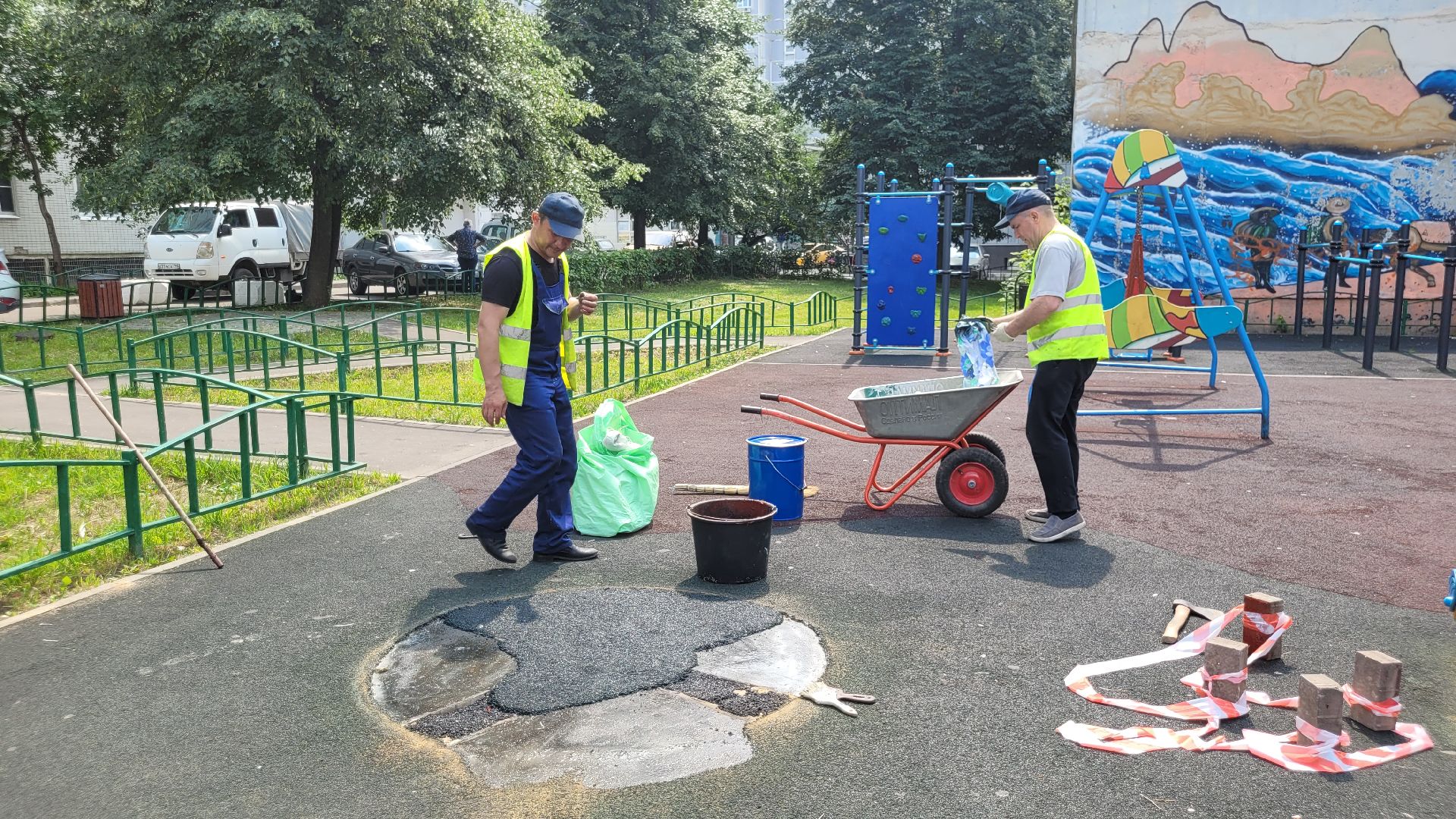 жкх; видное; благоустройство; детские площадки; демонтаж