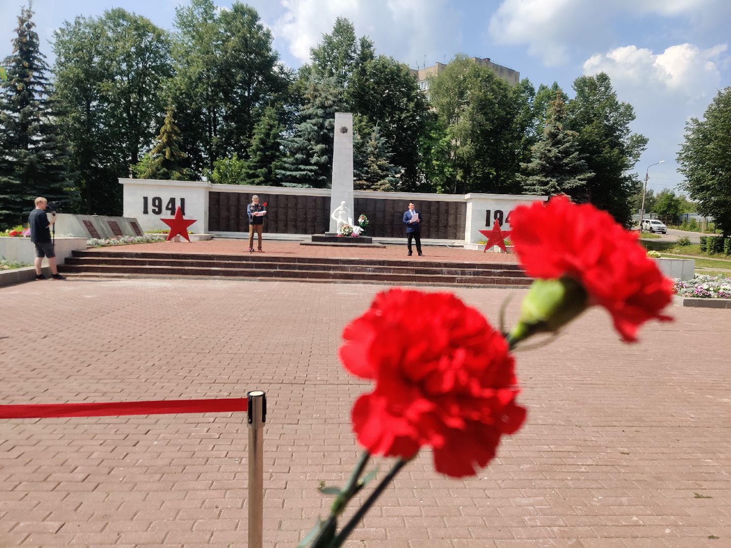 Красноармейск, Пушкинский, день народного ополчения, ветераны