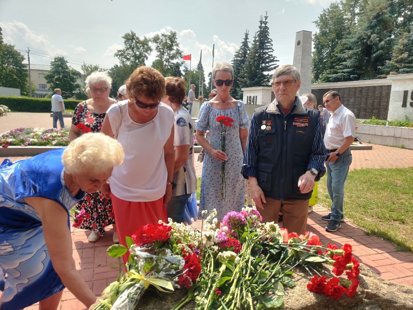 Красноармейск, Пушкинский, день народного ополчения, ветераны