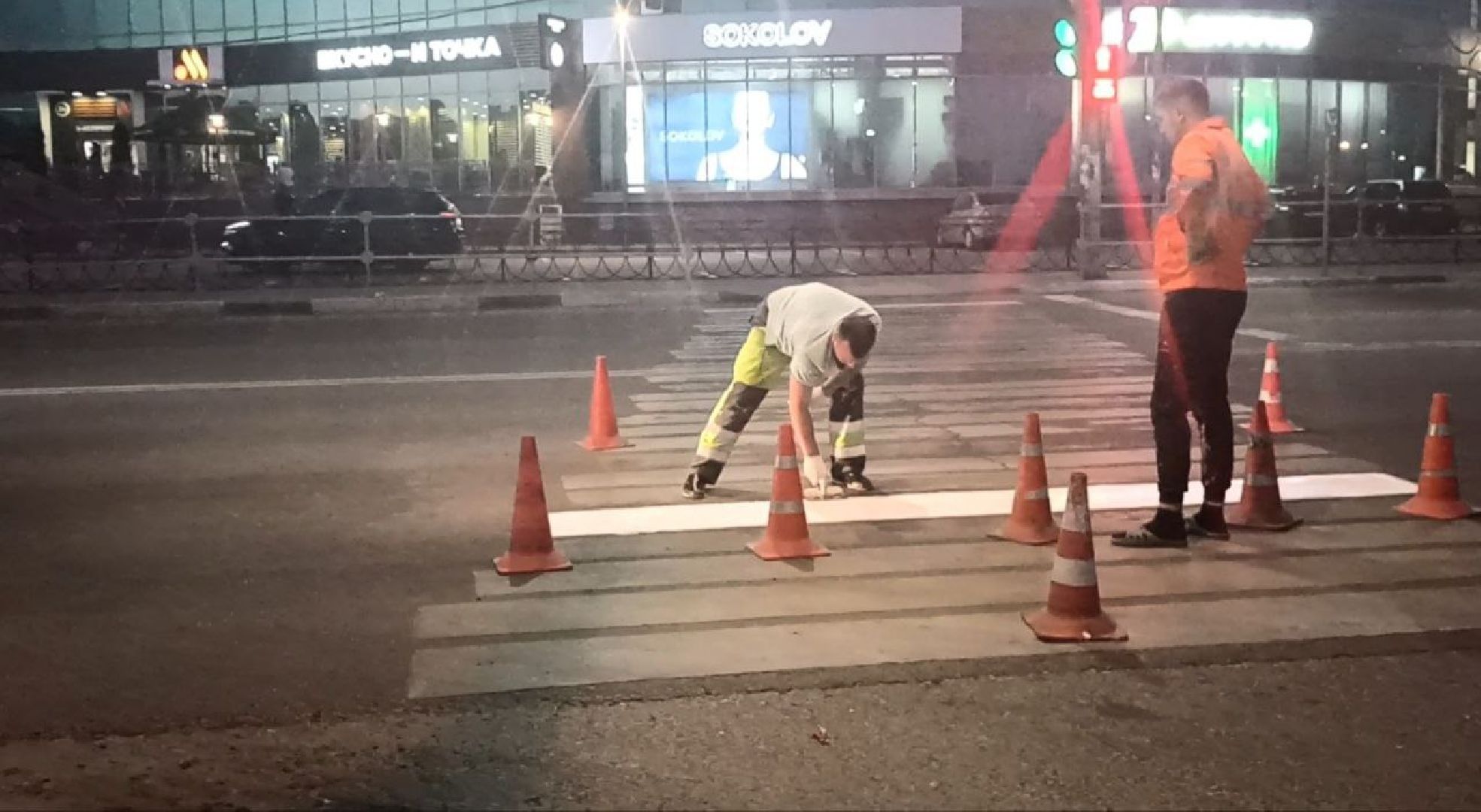 Серпухов, Подмосковье, благоустройство, разметка, дорога, зебра