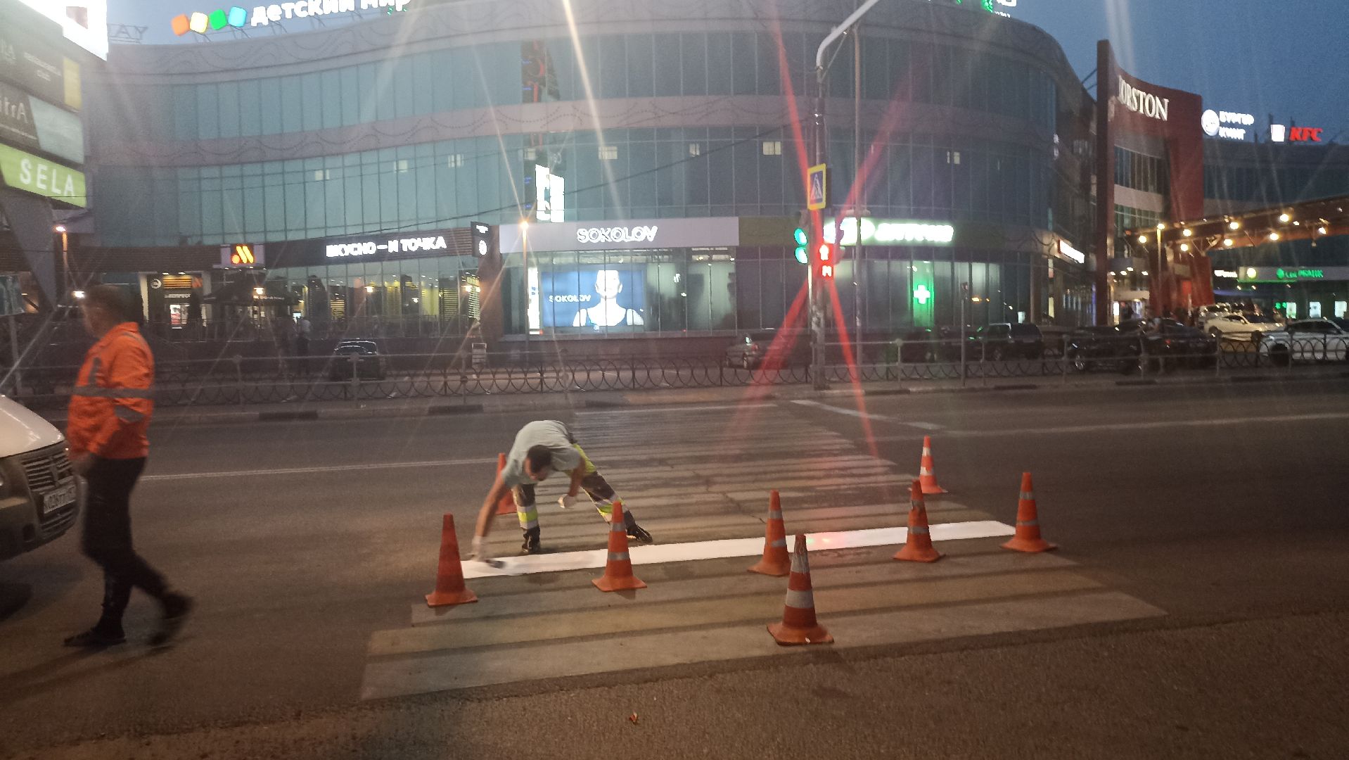 Серпухов, Подмосковье, благоустройство, разметка, дорога, зебра