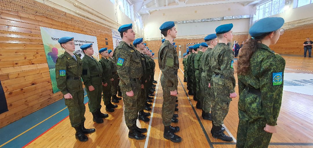 патриотизм, десантники, кадеты, Домодедово