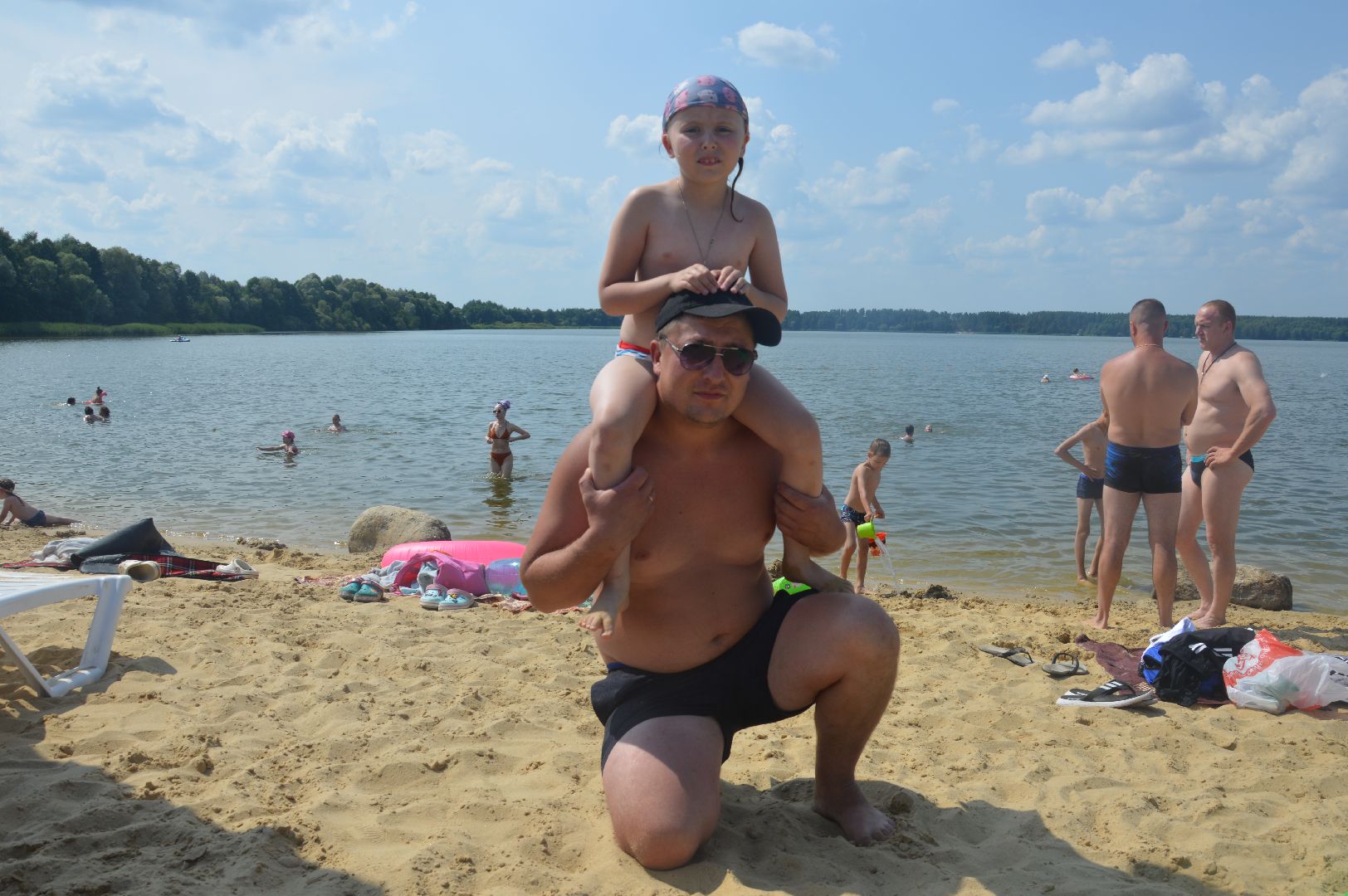 #Шатура, #пляж, #жара, #18, #озеро