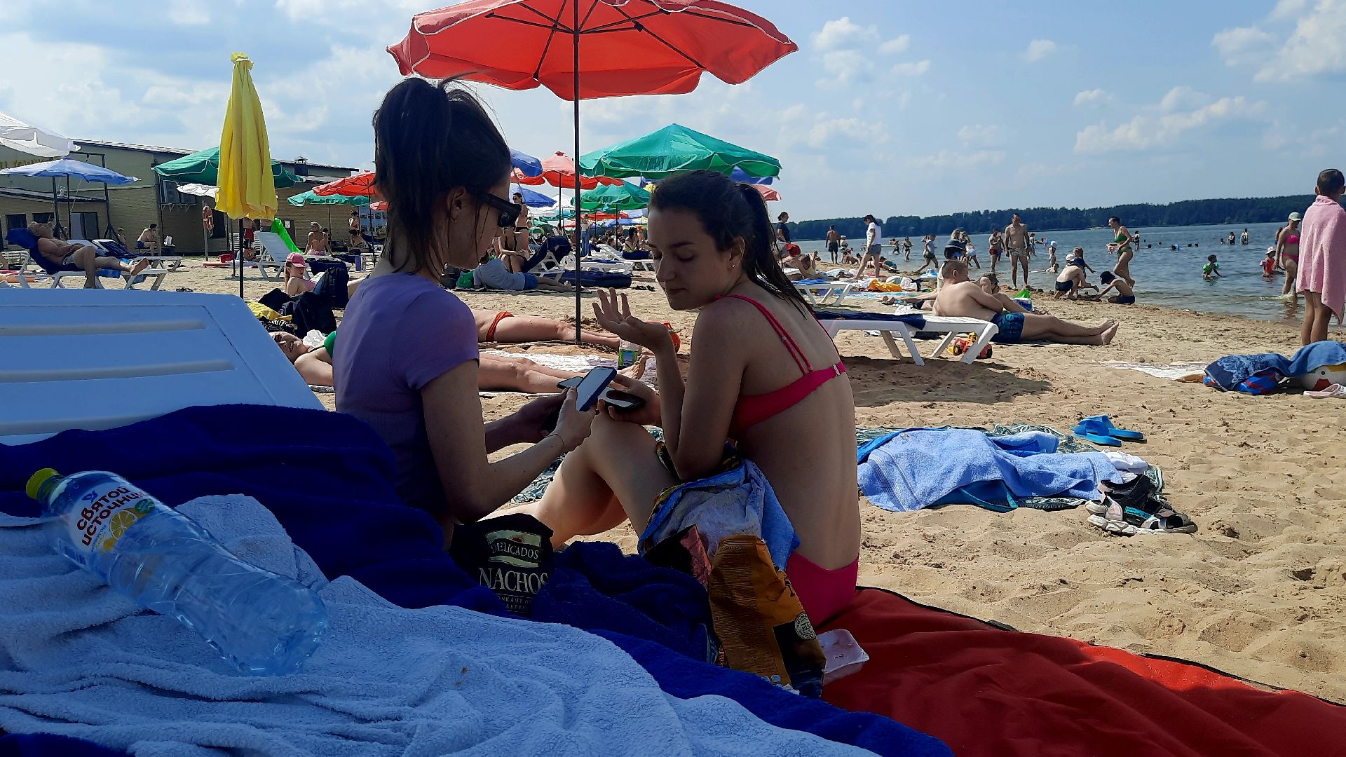 #Шатура, #пляж, #жара, #18, #озеро