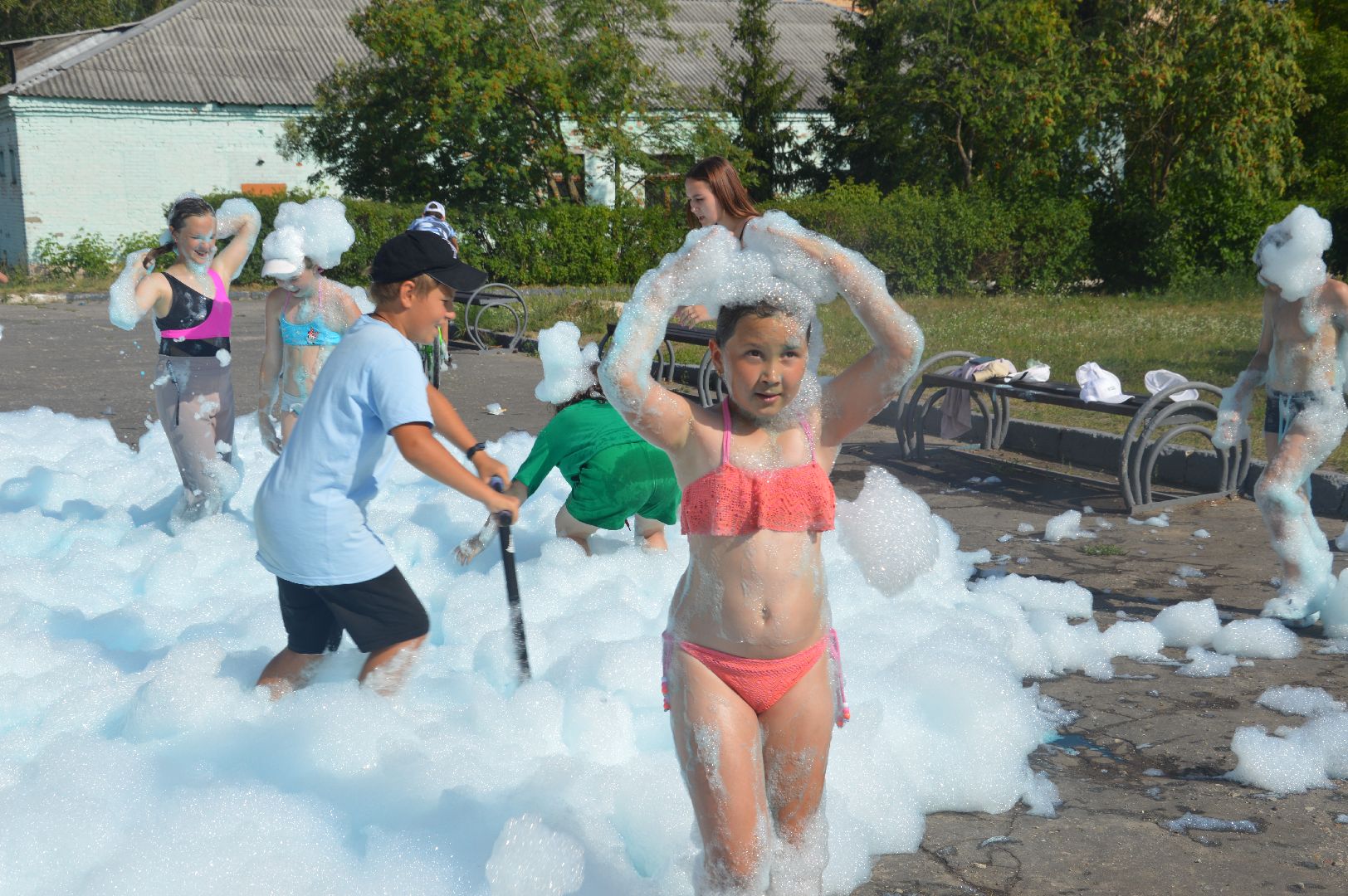 #Шатура, #пенная_вечеринка, #отдых, #развлечение, #отрыв,