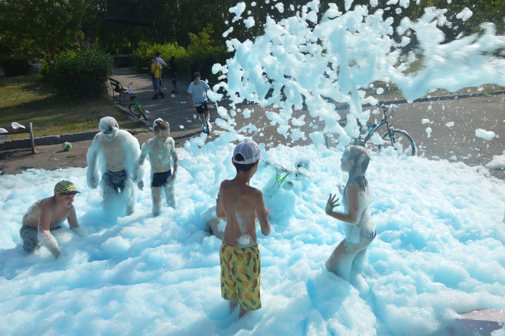 #Шатура, #пенная_вечеринка, #отдых, #развлечение, #отрыв,