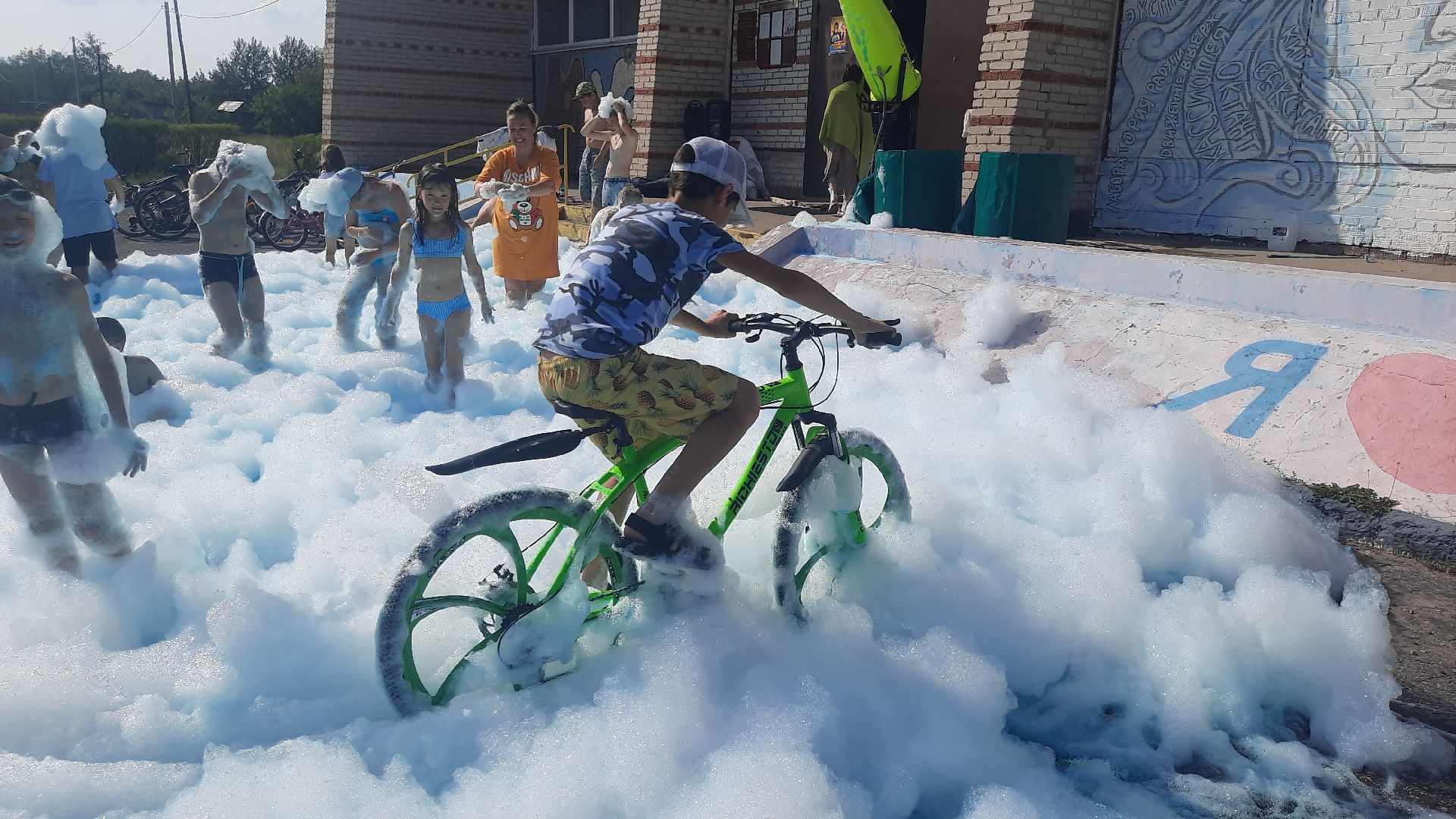 #Шатура, #пенная_вечеринка, #отдых, #развлечение, #отрыв,