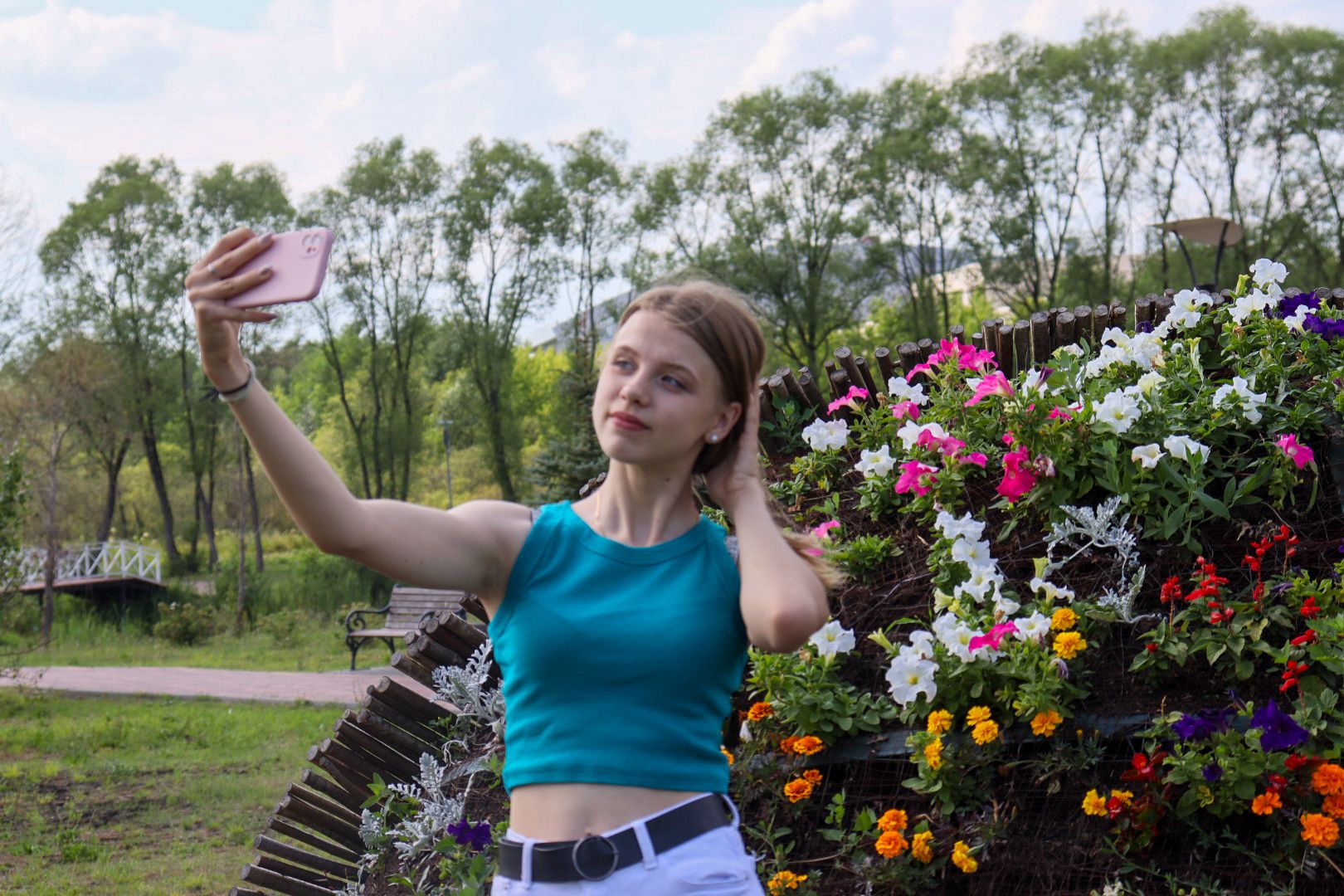 #Рошаль#парк#КрестовБрод#лето#селфи