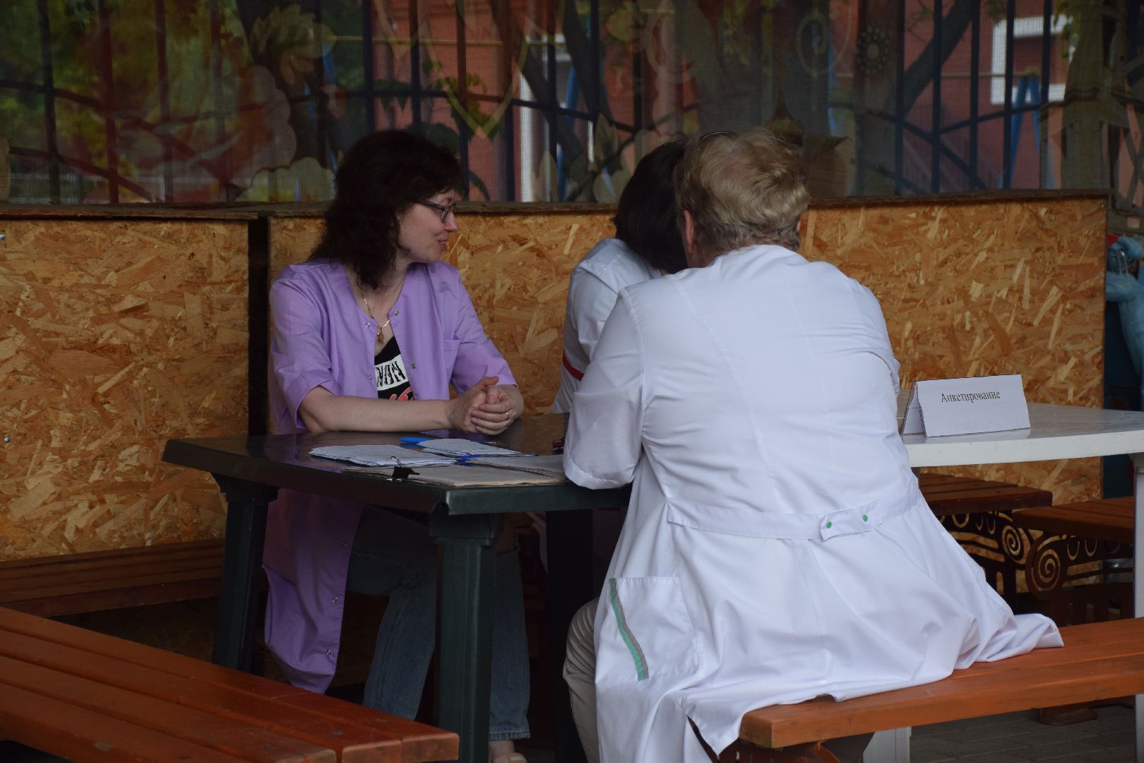 Павловский Посад, городской округ Павловский Посад, медицина, осмотр, люди, помощь, поликлиника