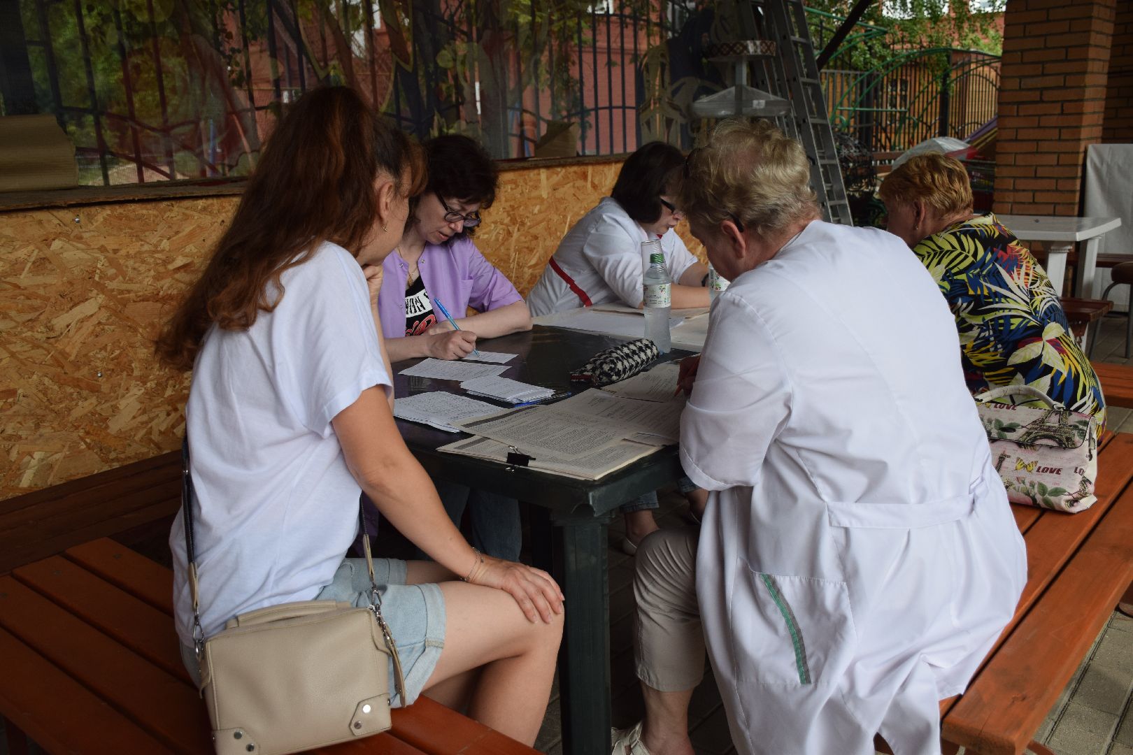 Павловский Посад, городской округ Павловский Посад, медицина, осмотр, люди, помощь, поликлиника