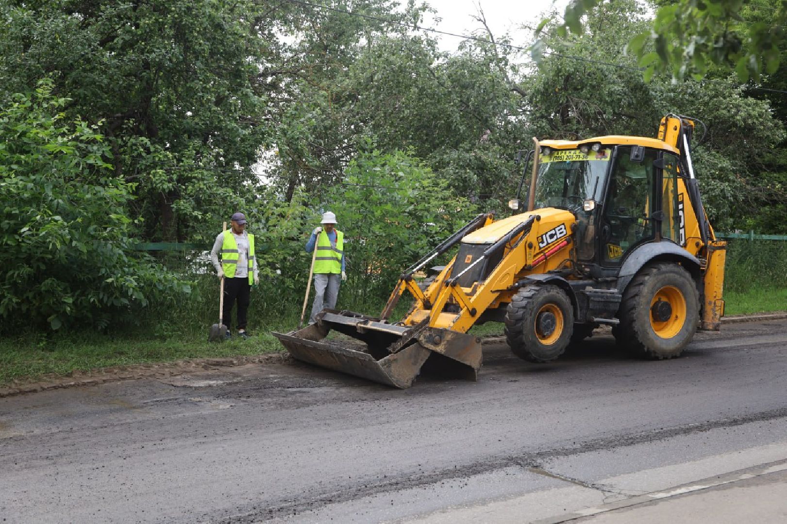 строительство дорог, дороги, серпухов, улица береговая, асфальт,