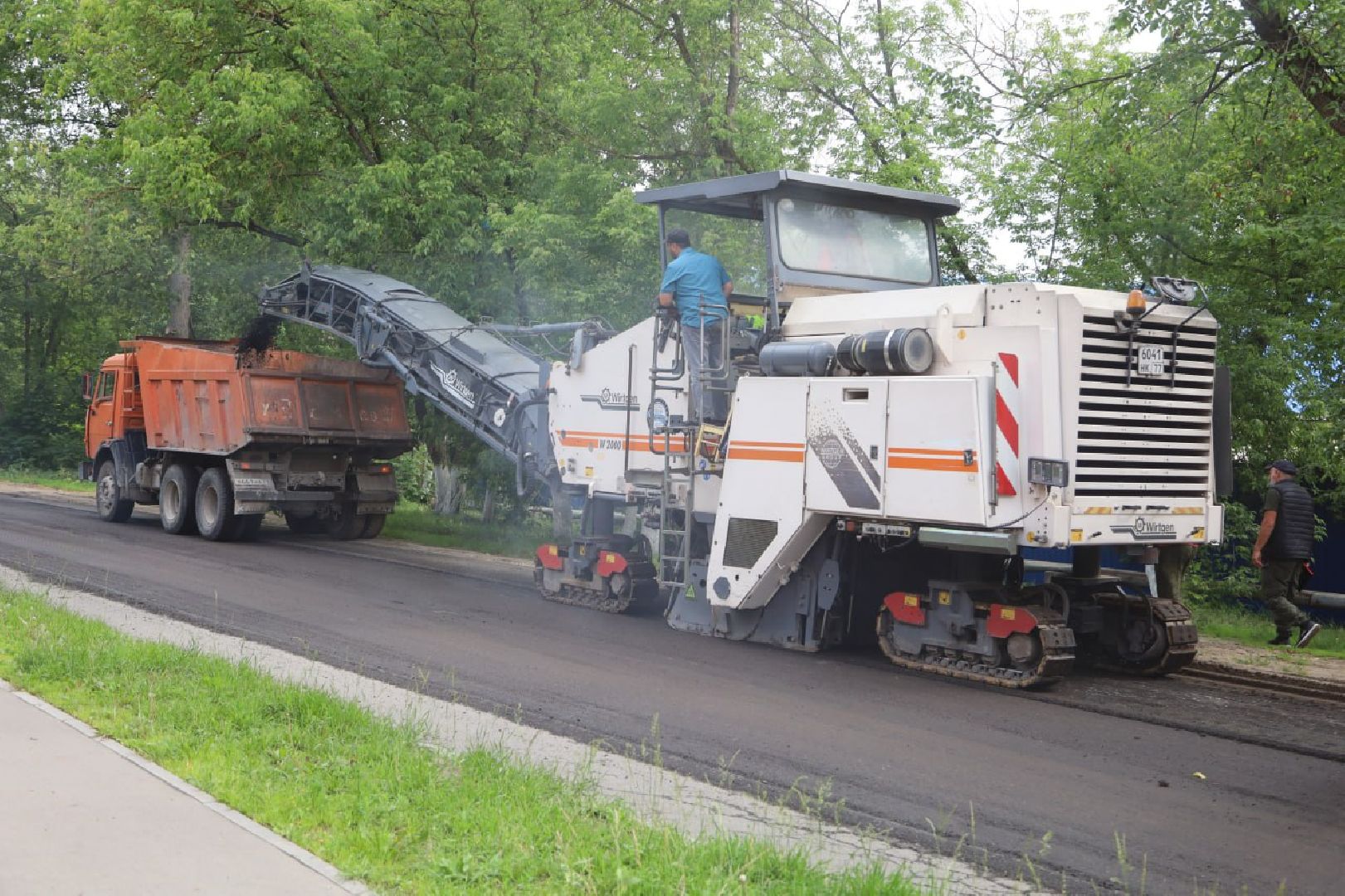 строительство дорог, дороги, серпухов, улица береговая, асфальт,