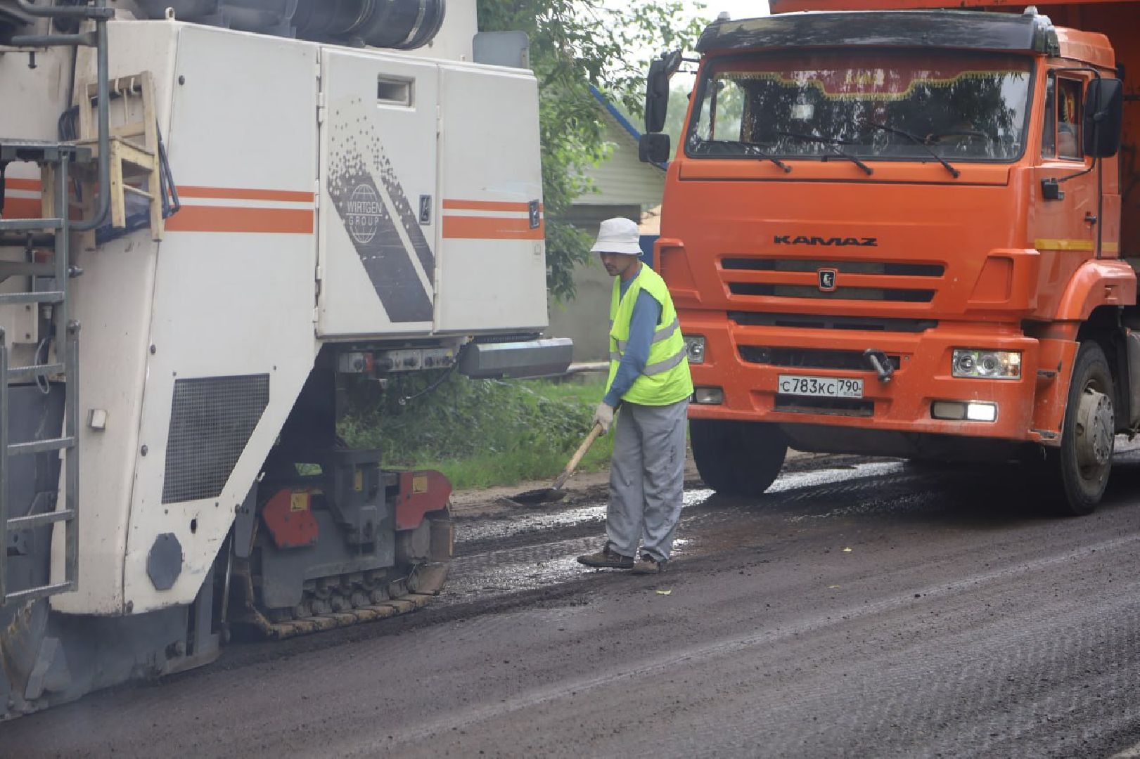 строительство дорог, дороги, серпухов, улица береговая, асфальт,