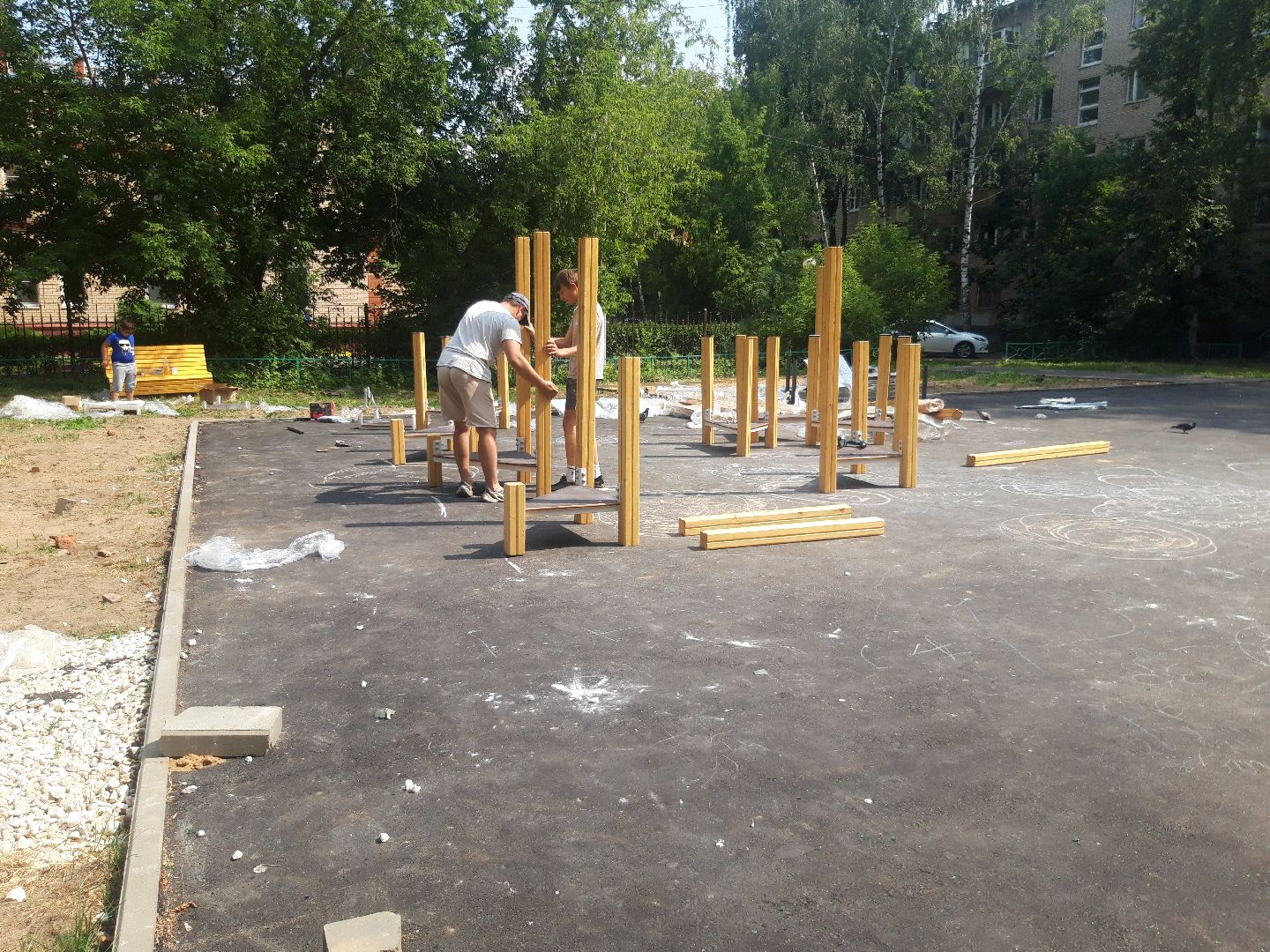 доброе дело, двор,