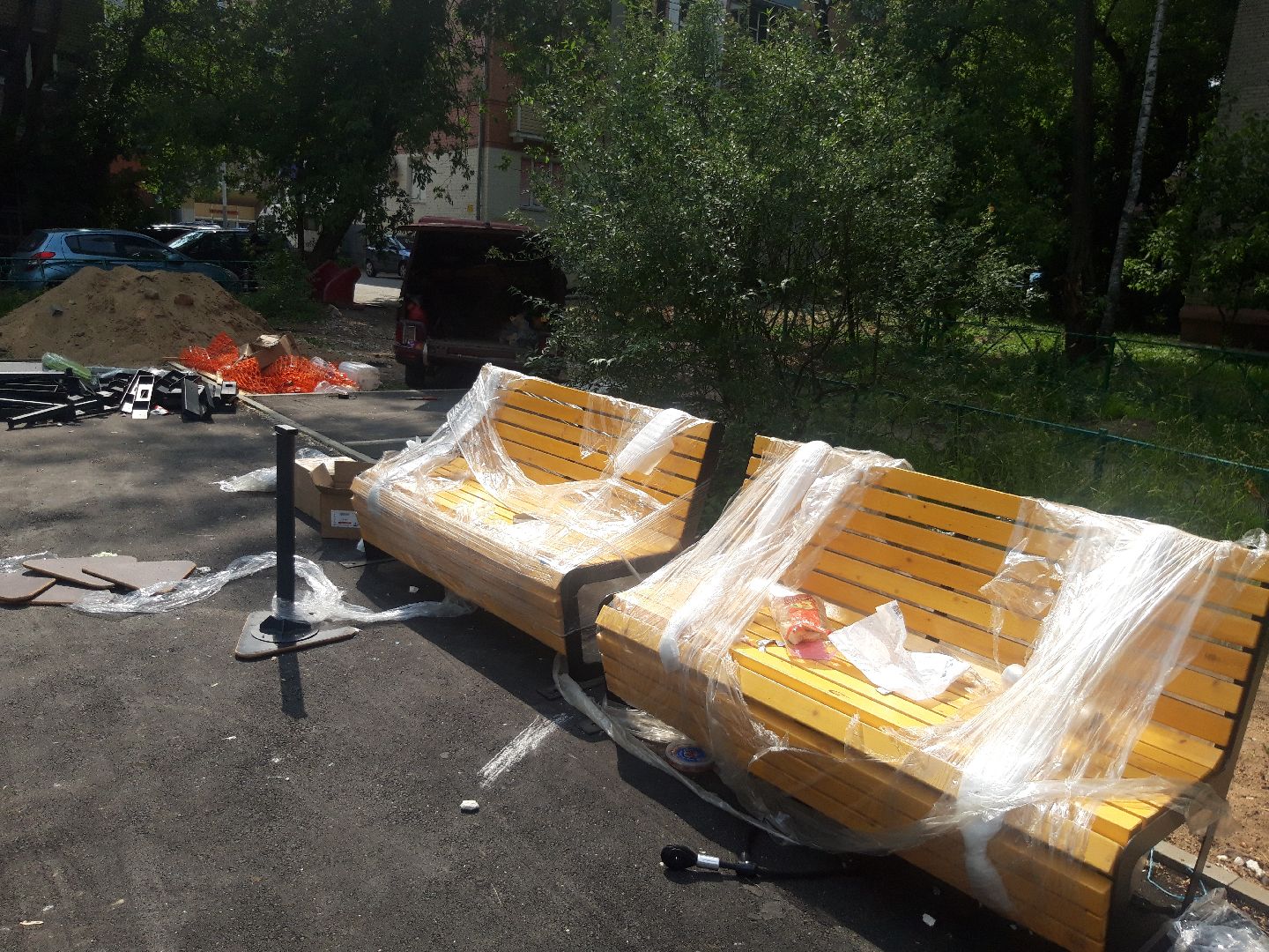 доброе дело, двор,