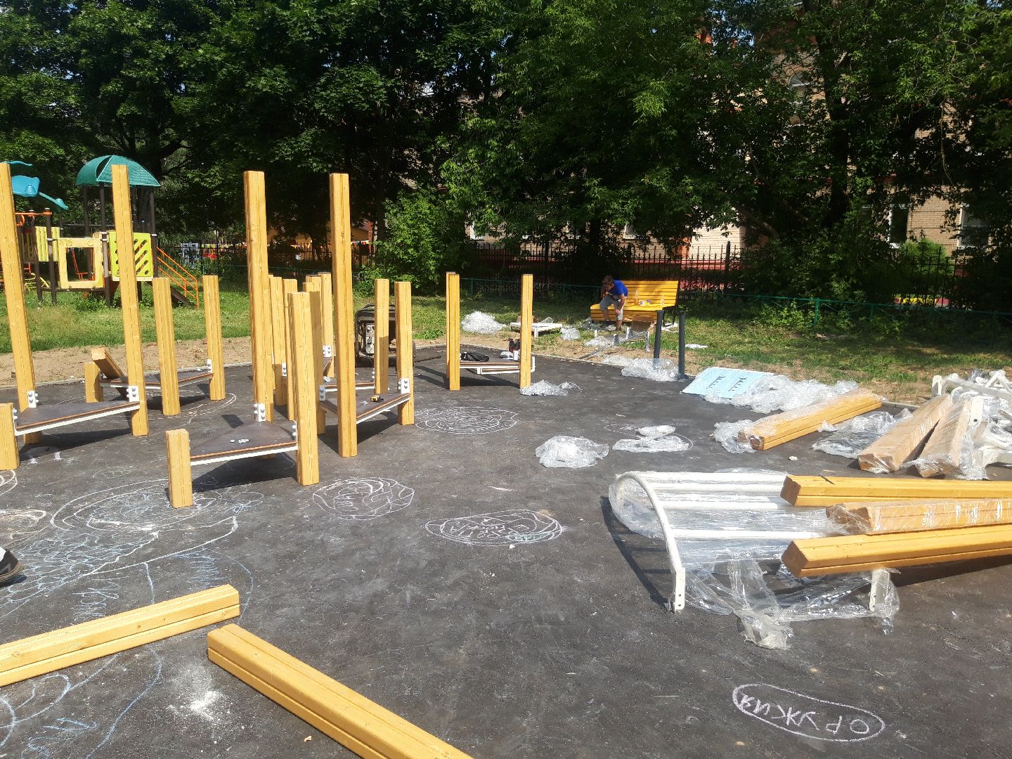 доброе дело, двор,