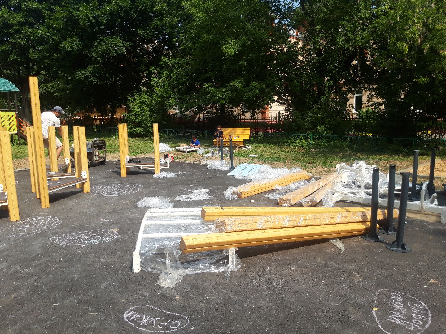 доброе дело, двор,