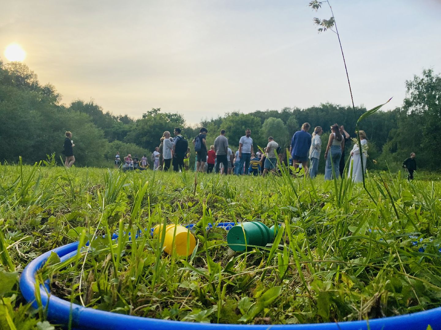 Домодедово, день Ивана Купалы, русский традиции, лесопарк, обряд, гадание, плетение венков