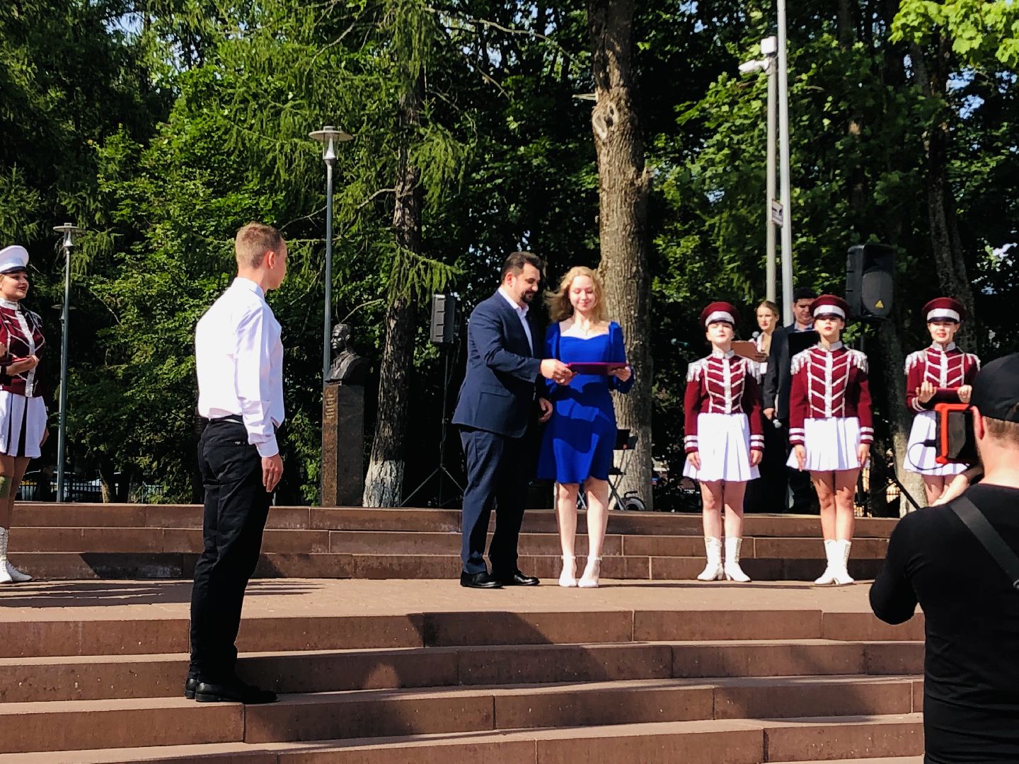 Руза, золотая медаль, выпускники, школа, медалисты