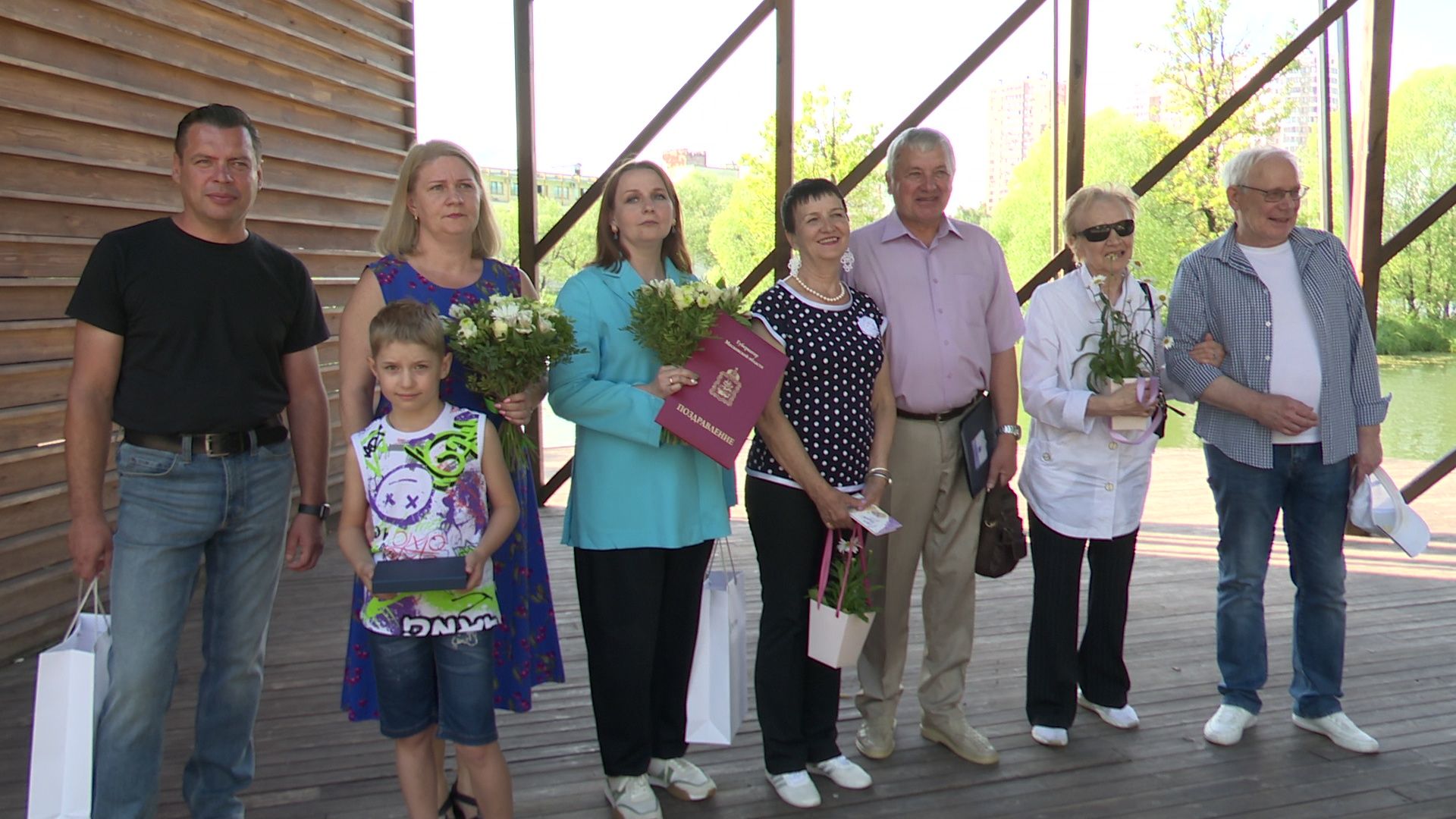 Реутов, праздник, День семьи, любви и верности, Фабричный пруд, бархатная осень, Активное долголетие