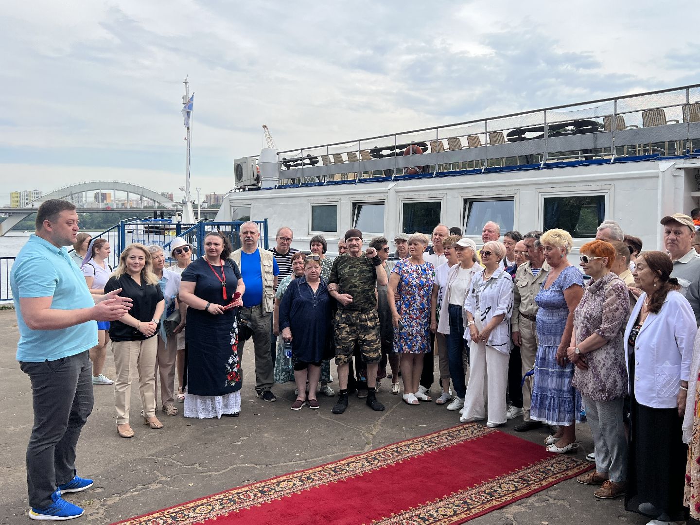 Химки, теплоход, День семьи любви и верности, юбилей свадьбы