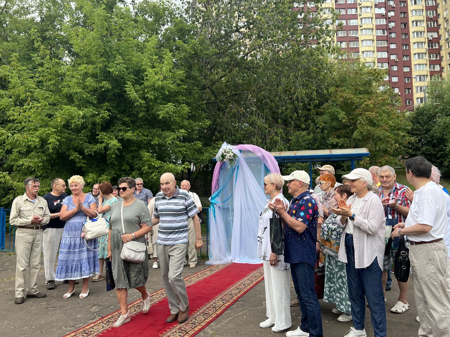 Химки, теплоход, День семьи любви и верности, юбилей свадьбы