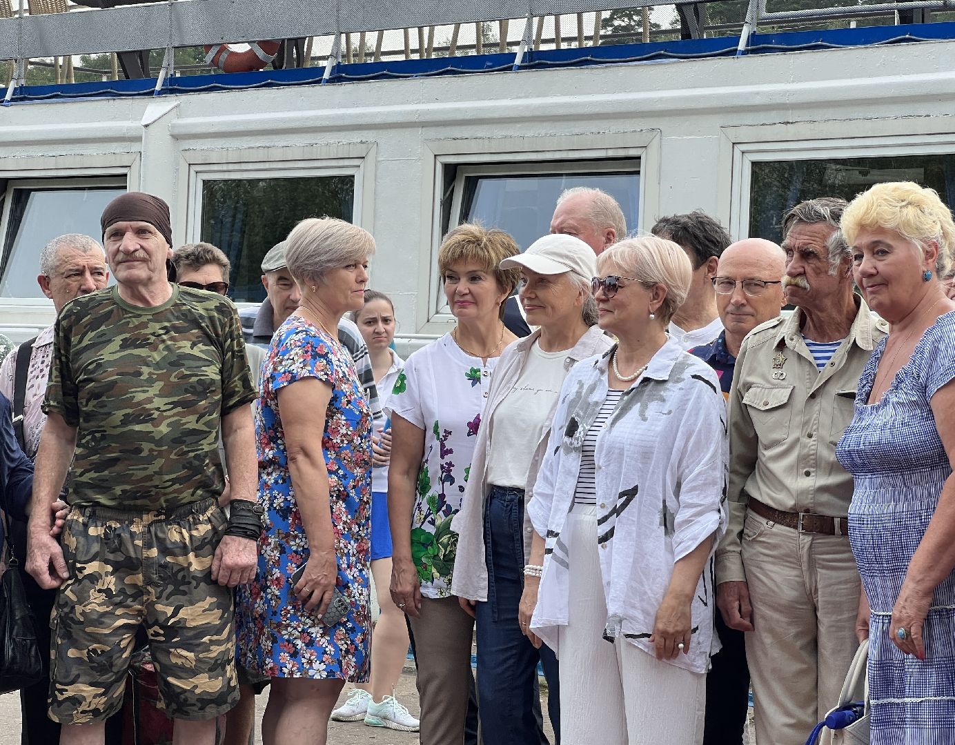 Химки, теплоход, День семьи любви и верности, юбилей свадьбы