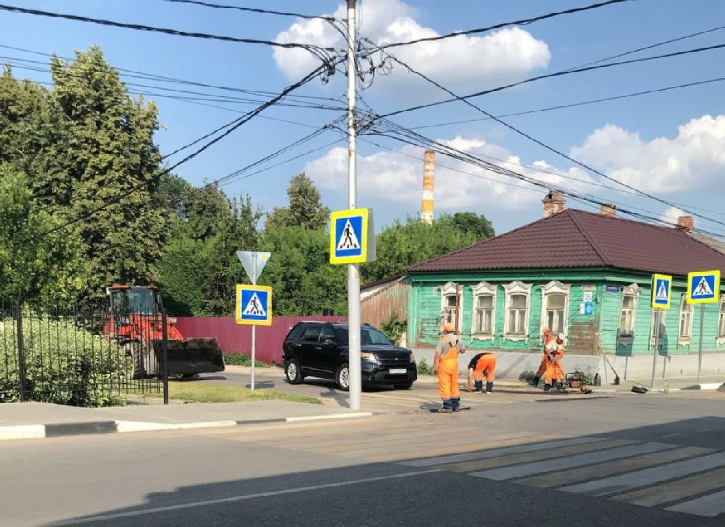 Коломна, дороги, ямочный ремонт