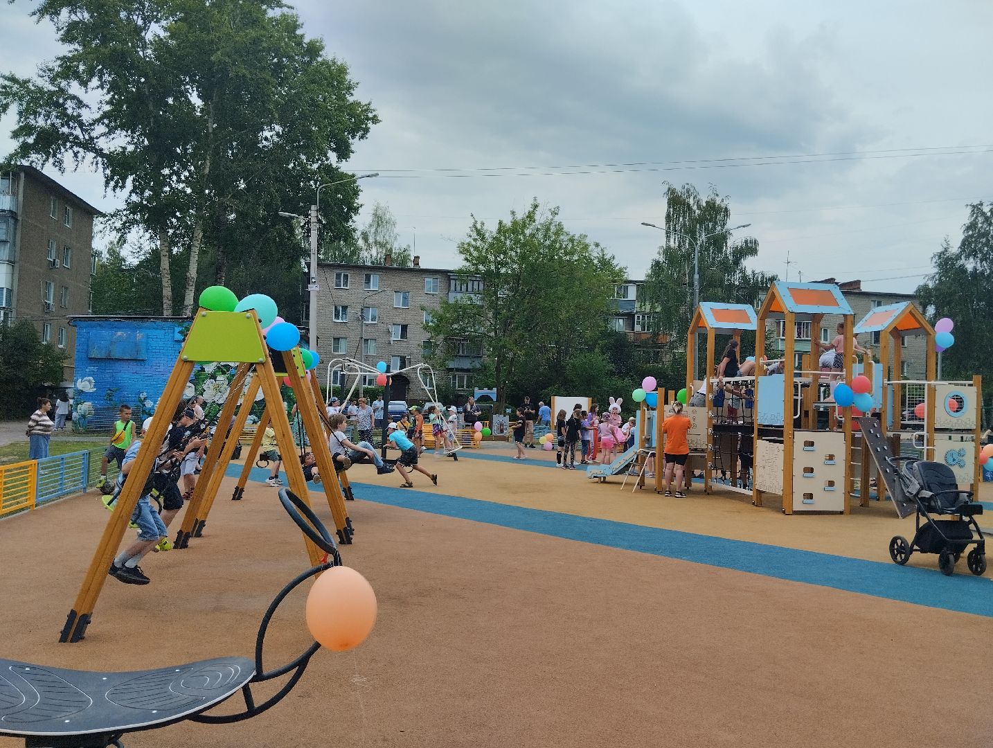 Губернаторская программа, Наше Подмосковье, детская площадка, Старая Купавна, Богородский городской округ