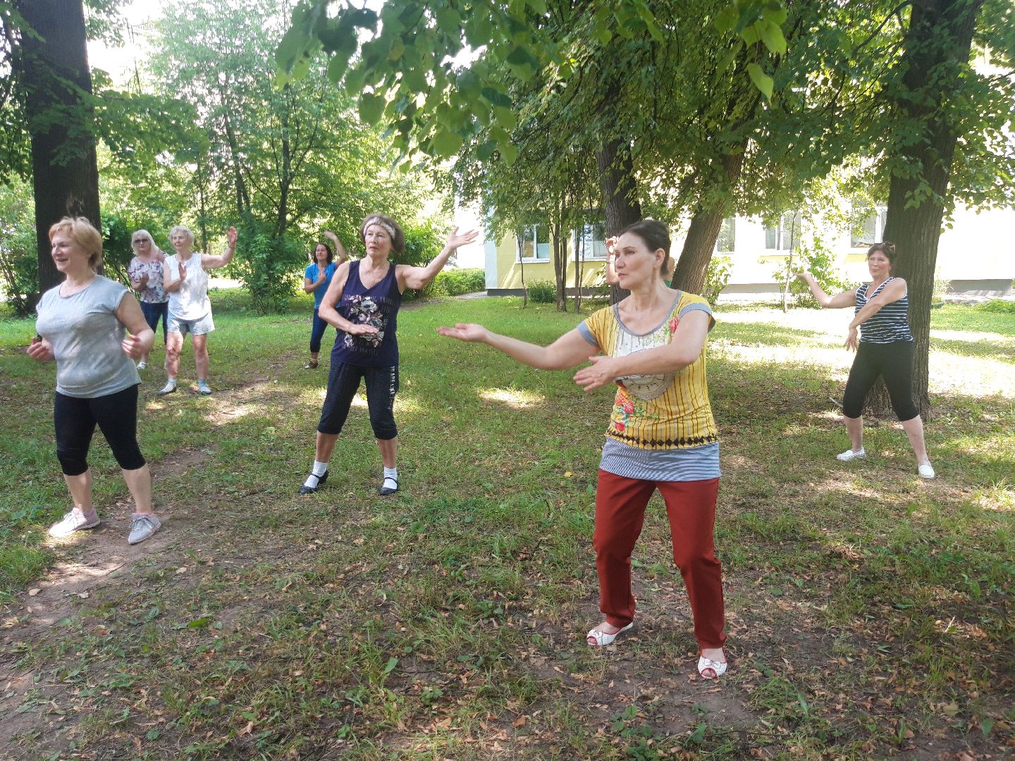 доброе дело, пенсионеры, лето в подмосковье,