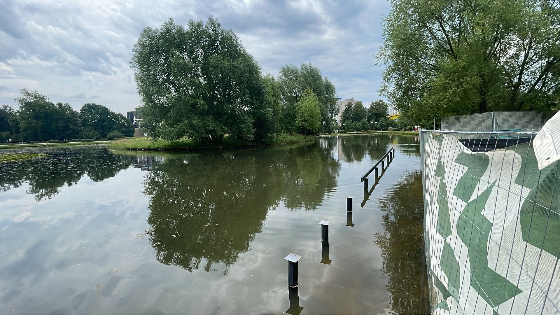 Одинцово, благоустройство, пруд, баранка, лодка, прокат,