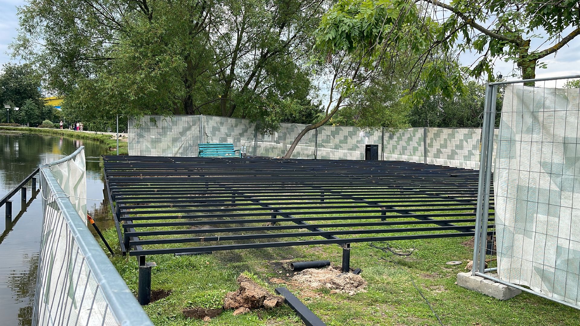 Одинцово, благоустройство, пруд, баранка, лодка, прокат,