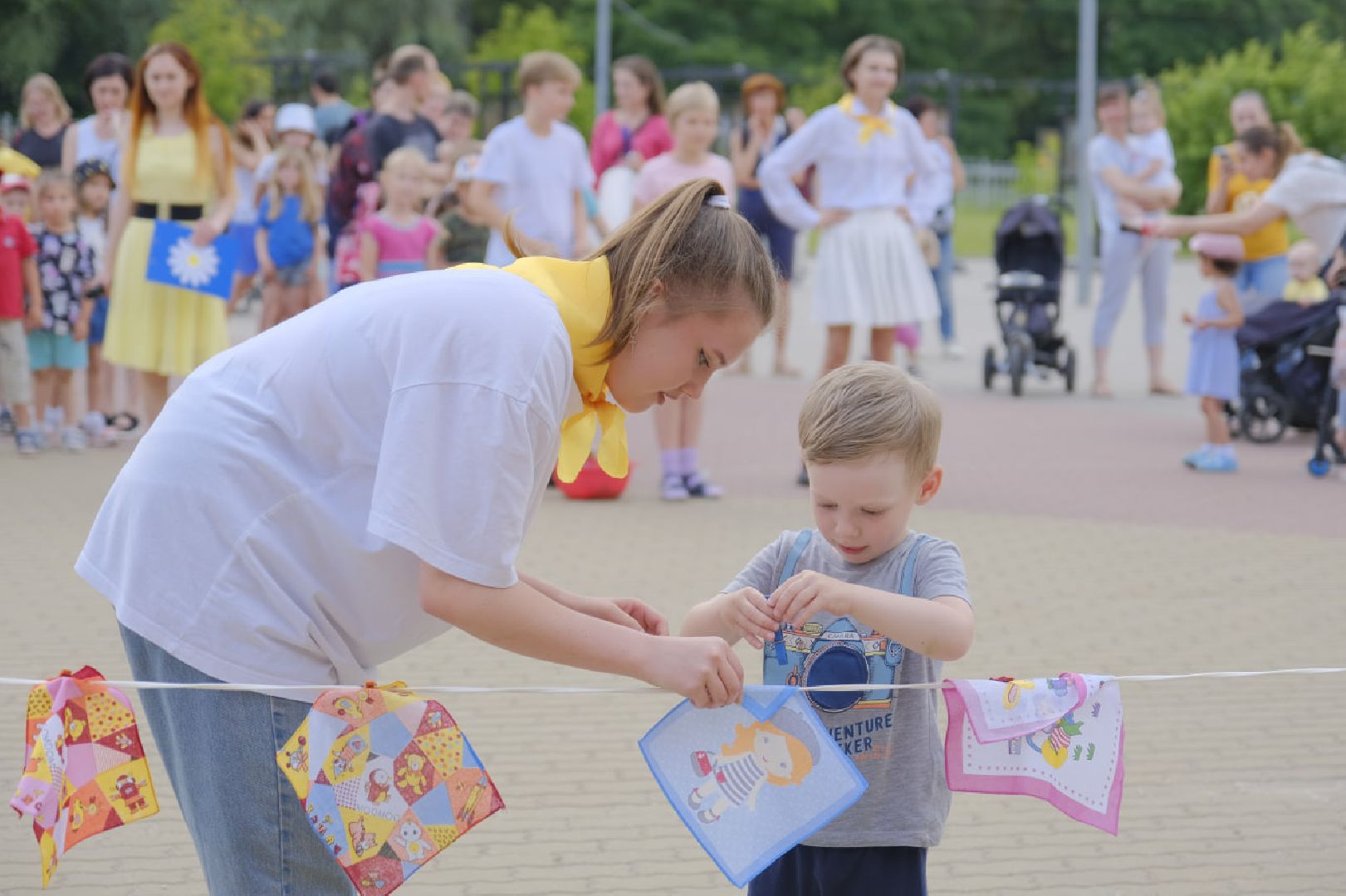 Пущино, дети