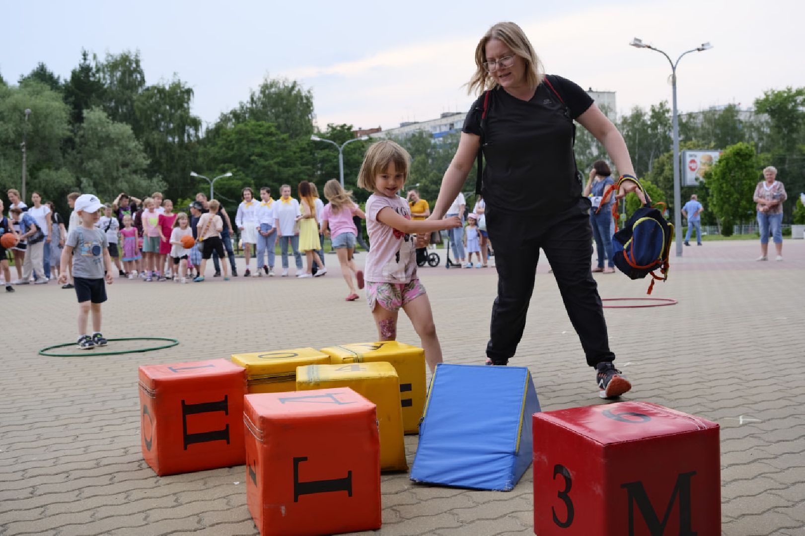 Пущино, дети