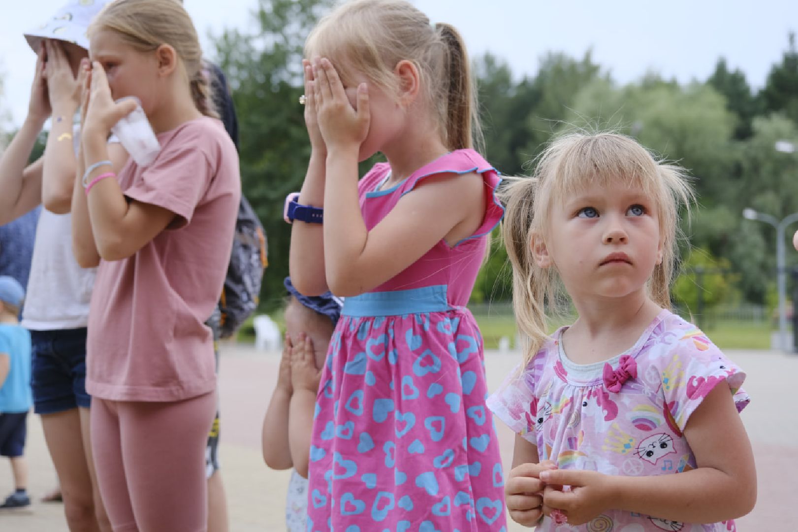 Пущино, дети